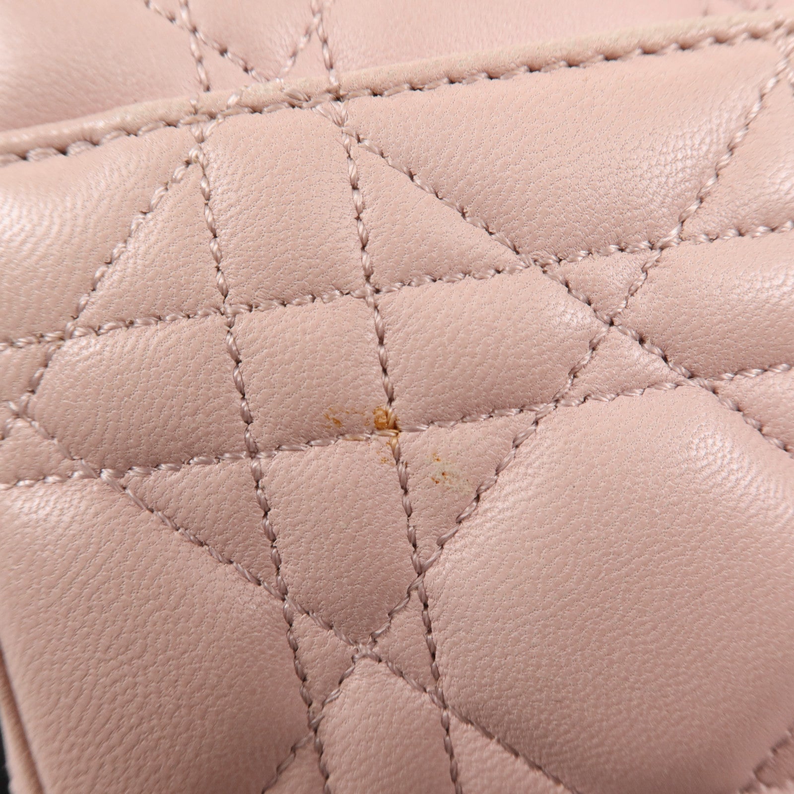 Dior 牛皮皮革Miss Dior銀扣鏈帶肩背袋