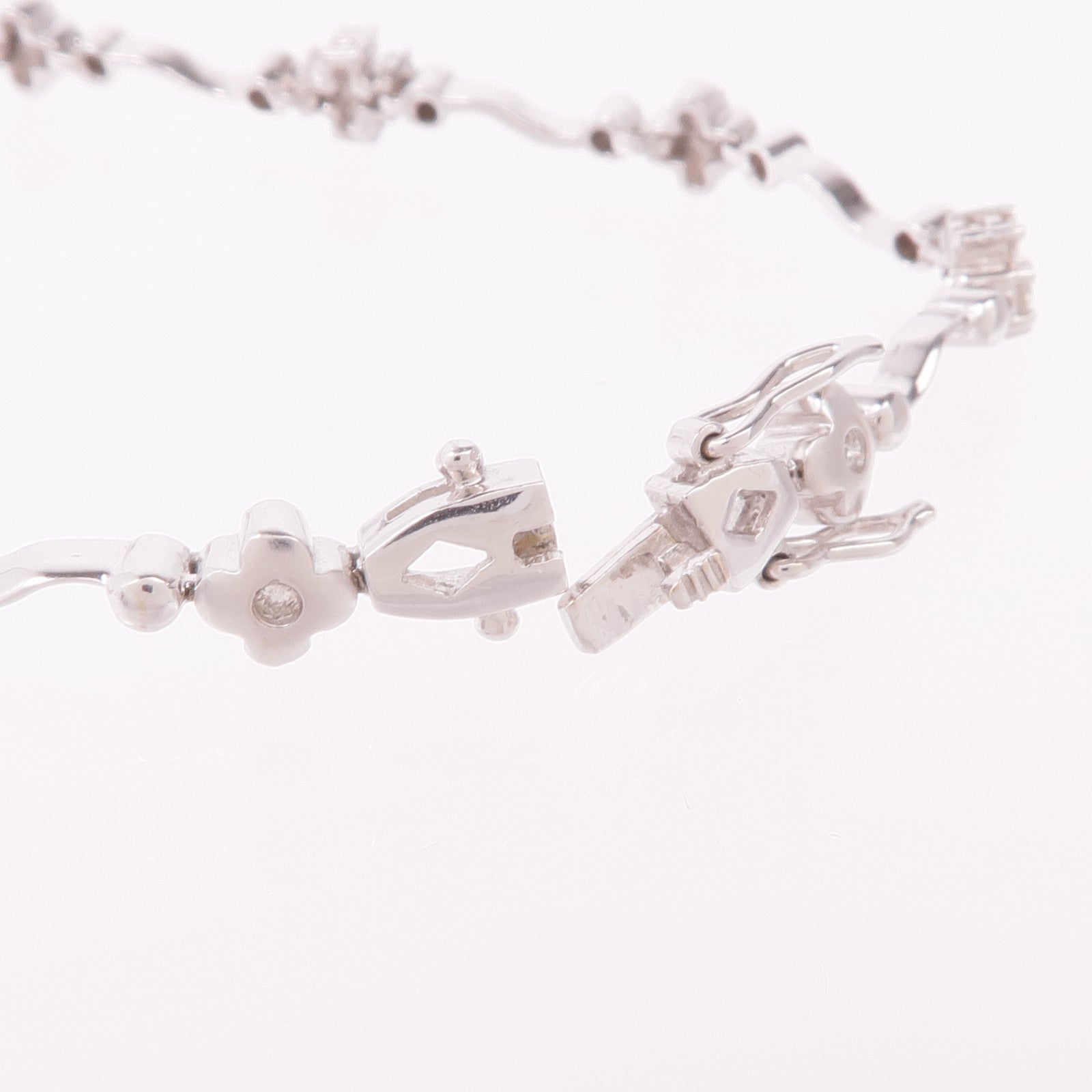 JEWELRY 18K白金Diamond Bracelet鑽石手鏈