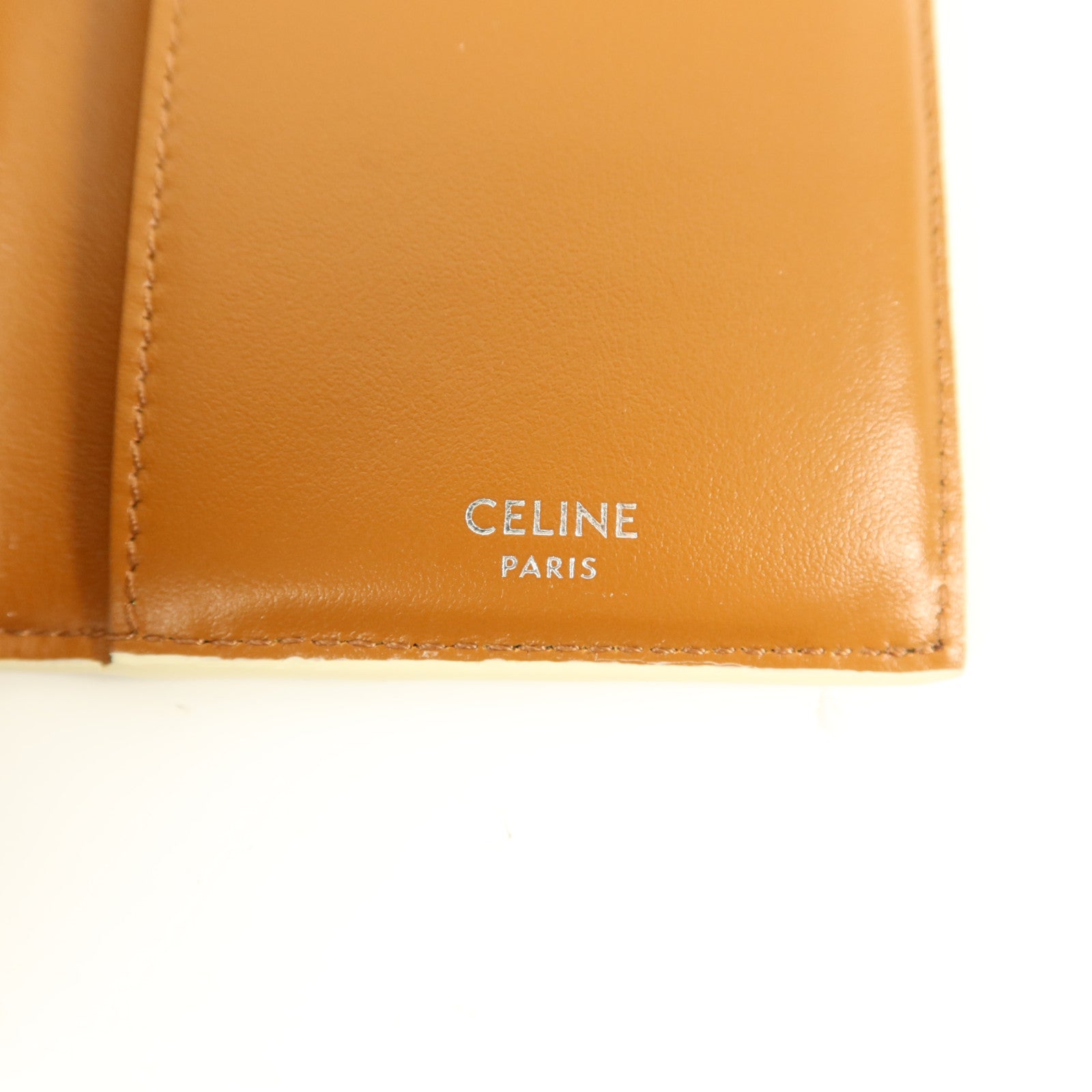 CELINE 塗層帆布Triomphe Card Holder卡片套