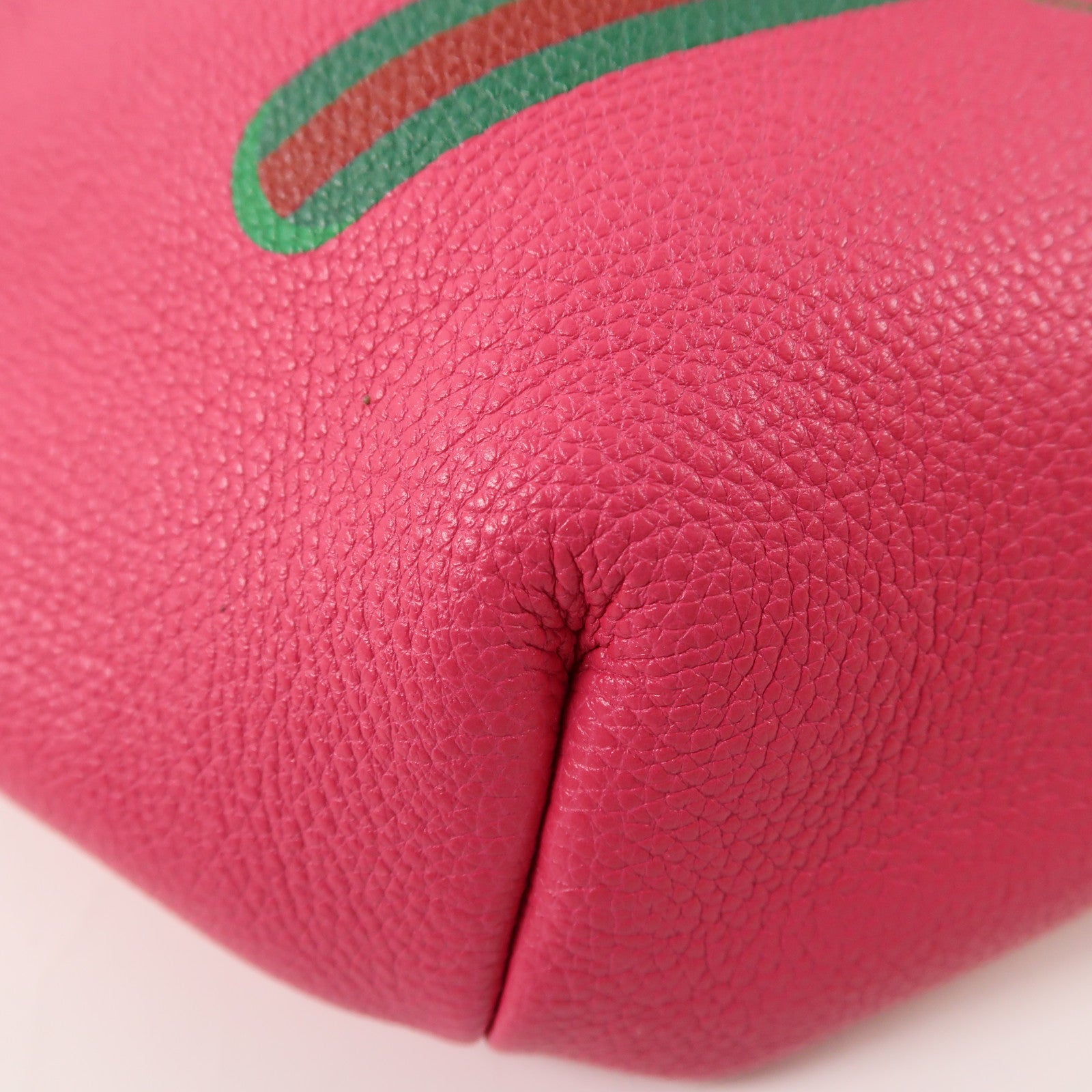 GUCCI 皮革Waist Bag腰包桃紅色