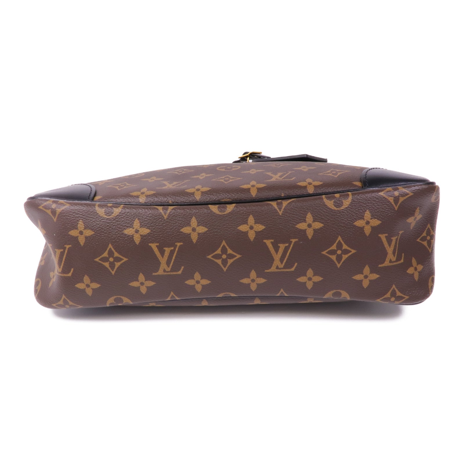 LOUIS VUITTON LV GHW Odeon MM Shoulder Bag M45352 Monogram Brown