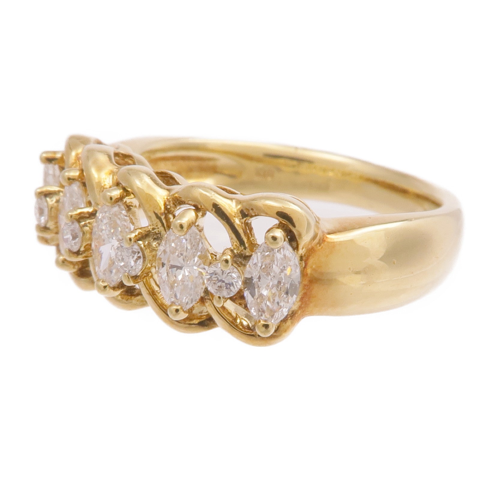 JEWELRY 18K黃金Diamond Ring鑽石戒指US#6