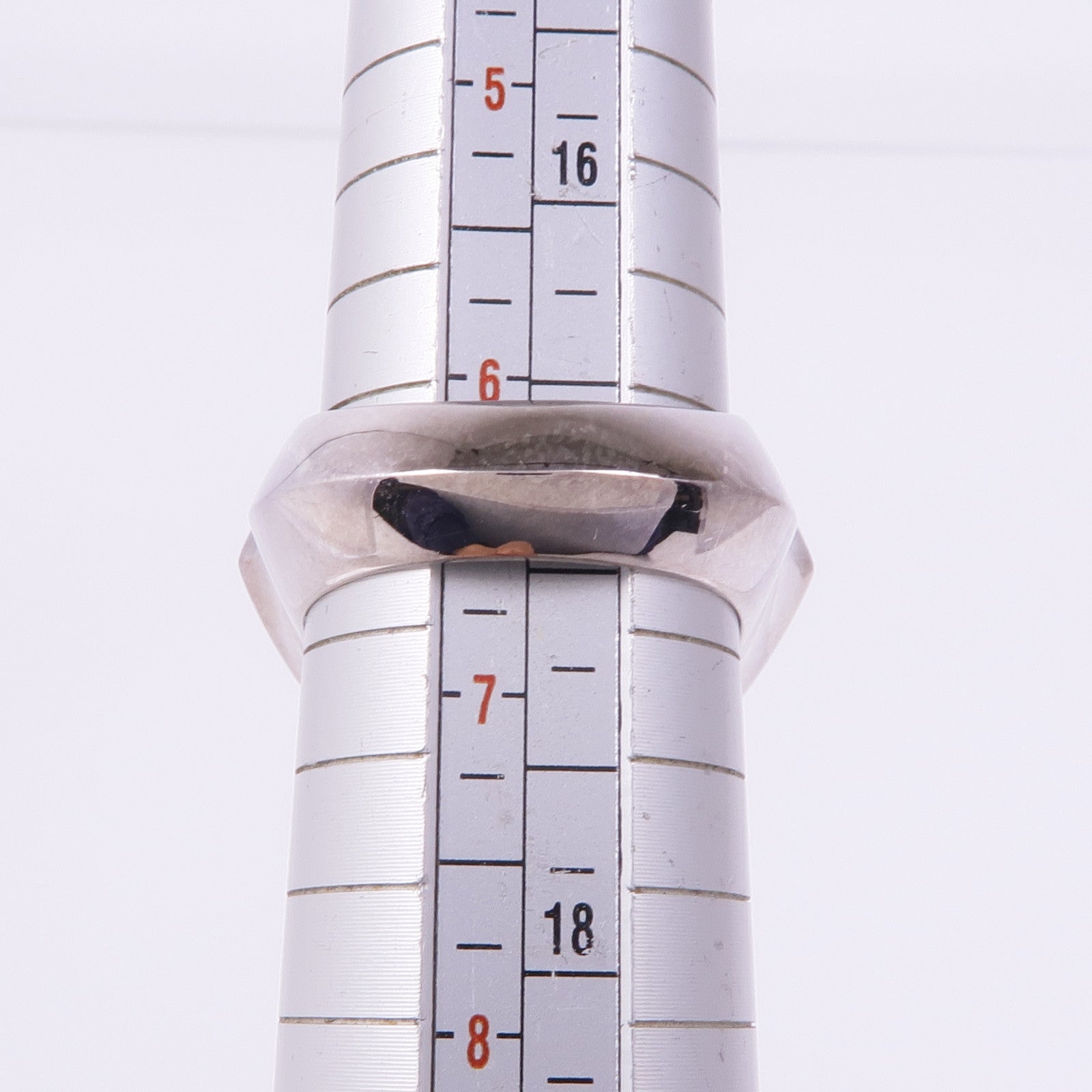 HERMES 925純銀Colliar De Chien戒指Hermes#53/US#6.25