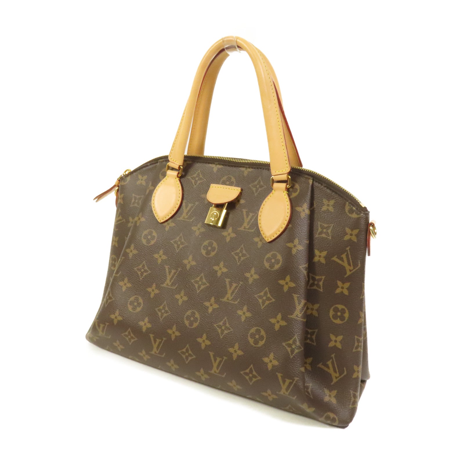 LOUIS VUITTON Monogram Rivoli MM金扣手挽肩背兩用袋