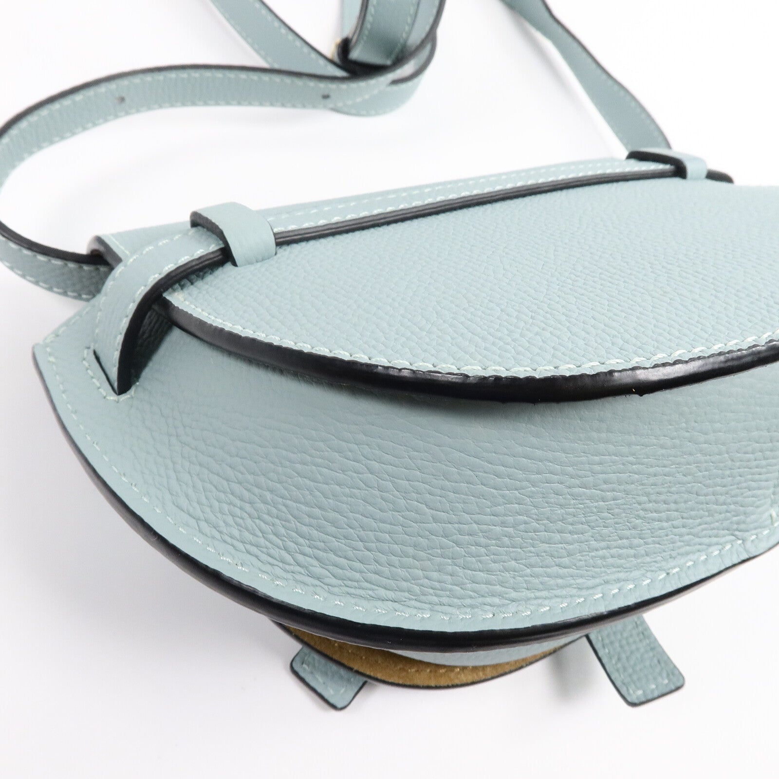 LOEWE 牛皮皮革Mini Gate Dual肩背袋