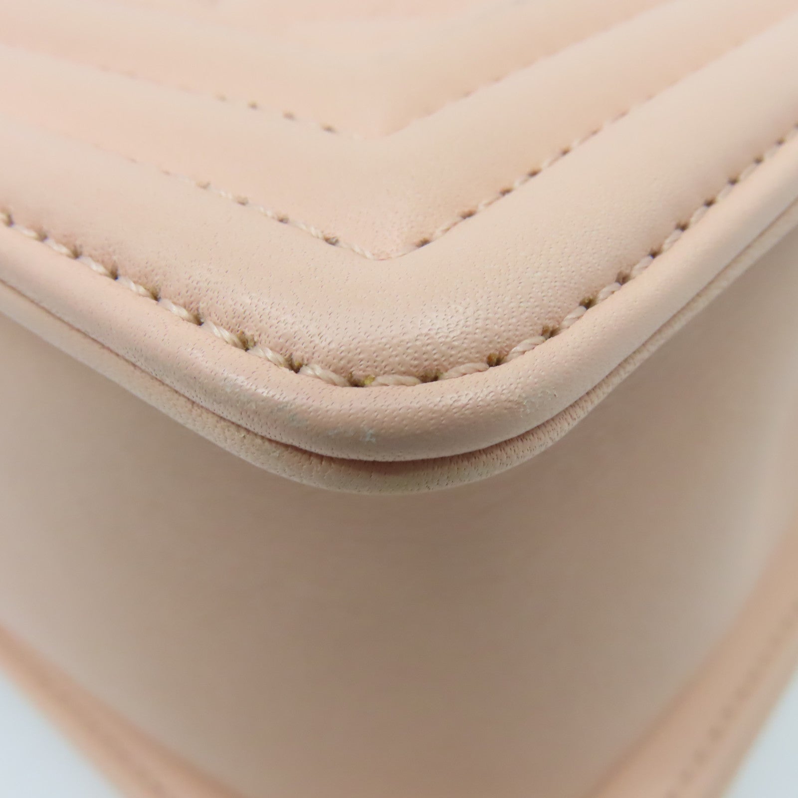 CHANEL 【激減優惠】菱格羊皮皮革Boy Chanel Cain Shoulder Bag銀扣鏈帶肩背袋粉紅色
