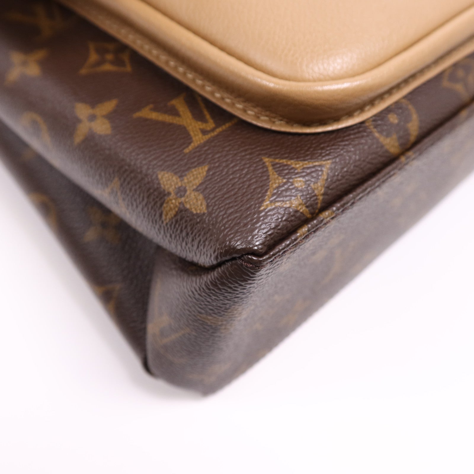 LOUIS VUITTON Monogram Marignan金扣手挽肩背兩用袋