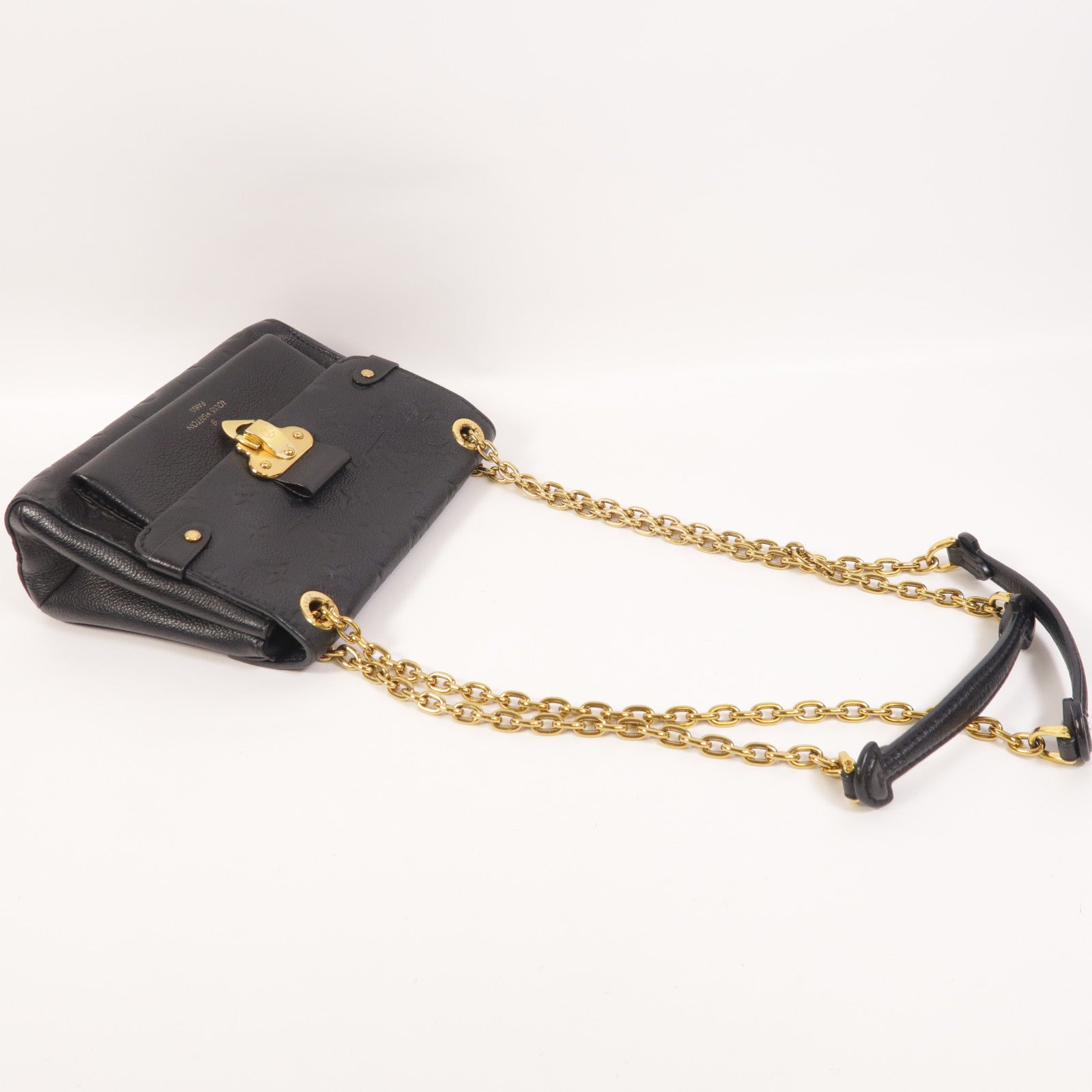 LOUIS VUITTON Monogram Empreinte Vavin BB金扣鏈帶肩背袋
