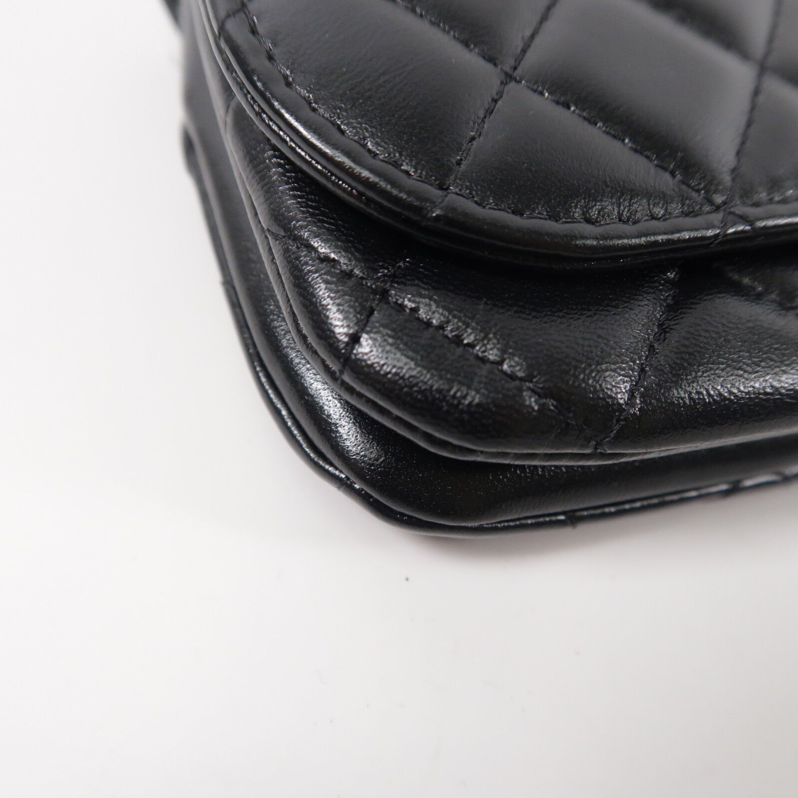 CHANEL 羊皮皮革Chain Shoulder鏈帶肩背袋