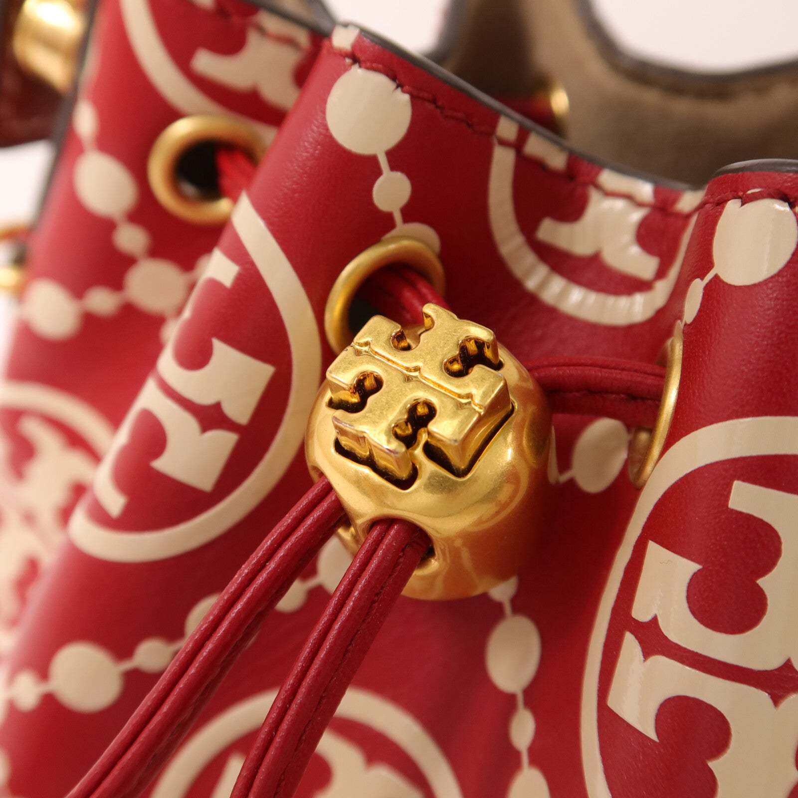Tory Burch 牛皮皮革Bucket Bag手挽肩背兩用袋