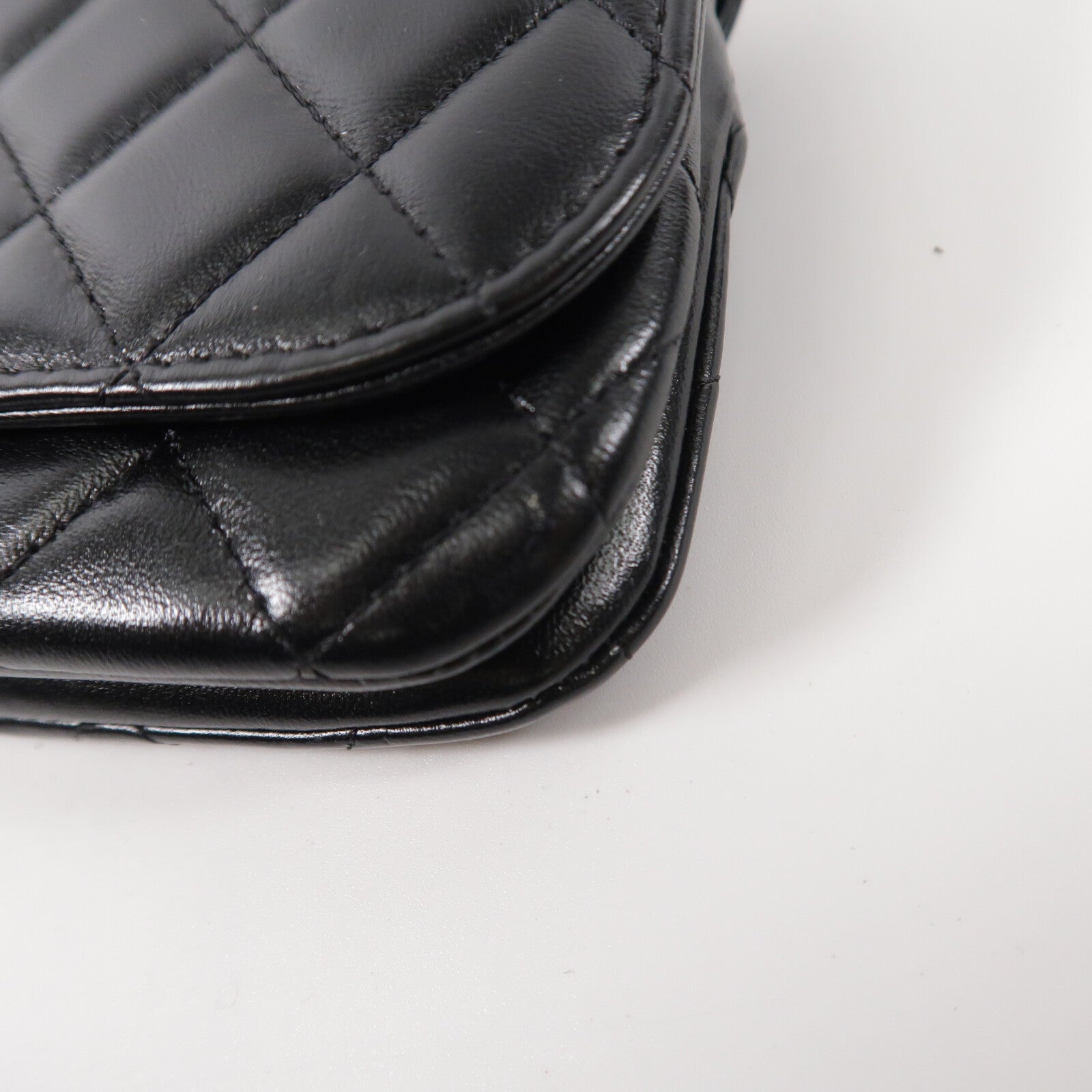 CHANEL 羊皮皮革Chain Shoulder鏈帶肩背袋