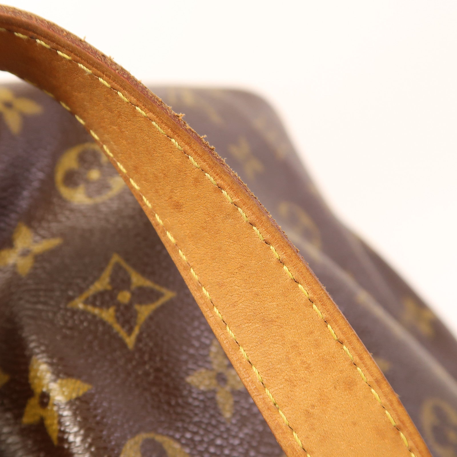 LOUIS VUITTON Monogram Palermo PM金扣手挽肩背兩用袋棕色