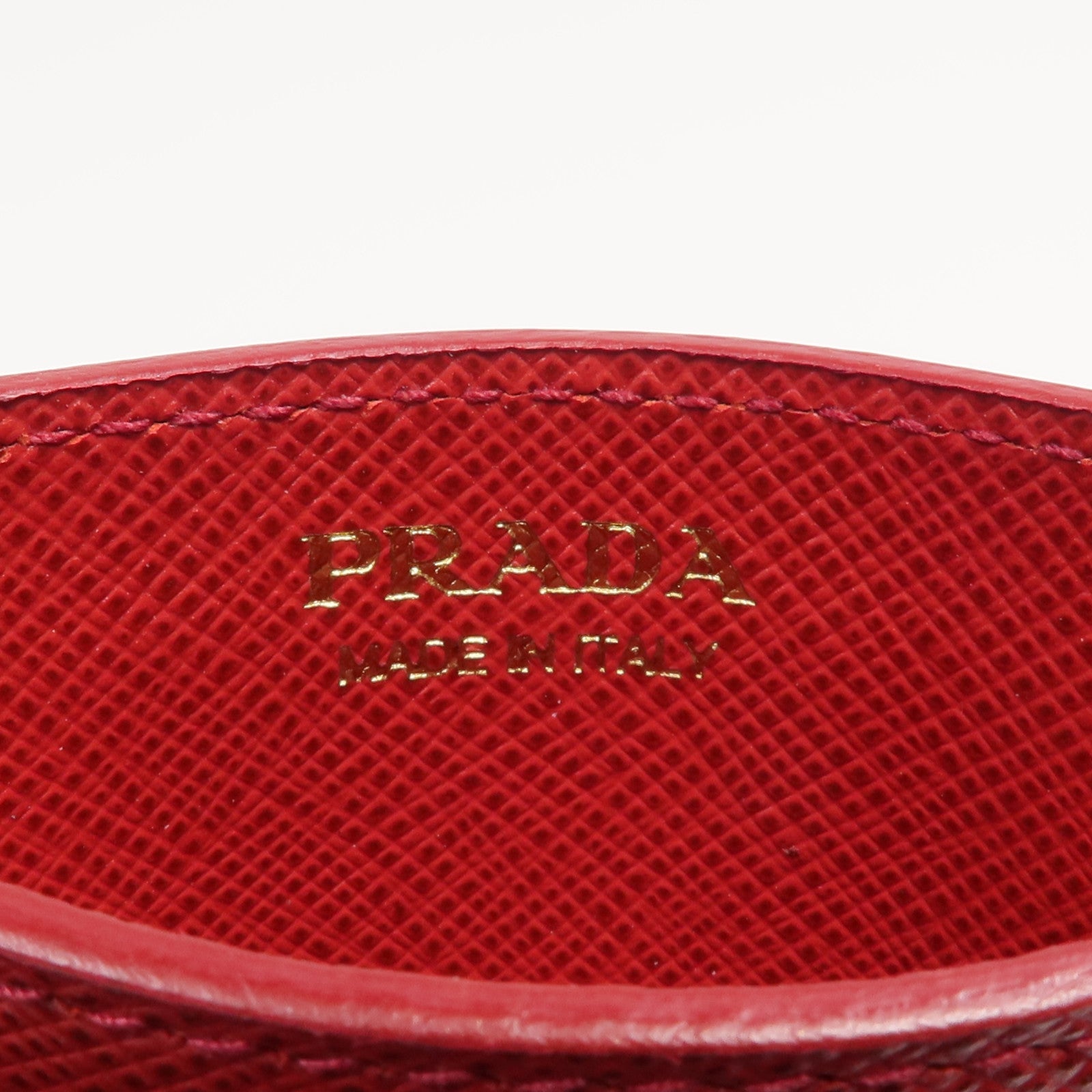 PRADA 牛皮皮革Card Case卡片套