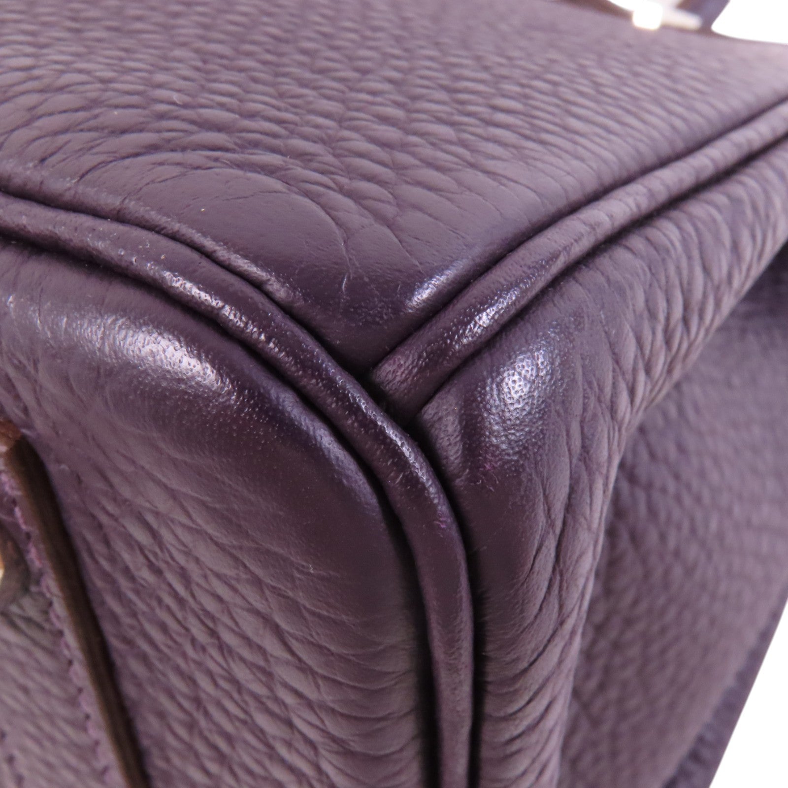 HERMES Togo皮革Birkin 30銀扣手挽袋