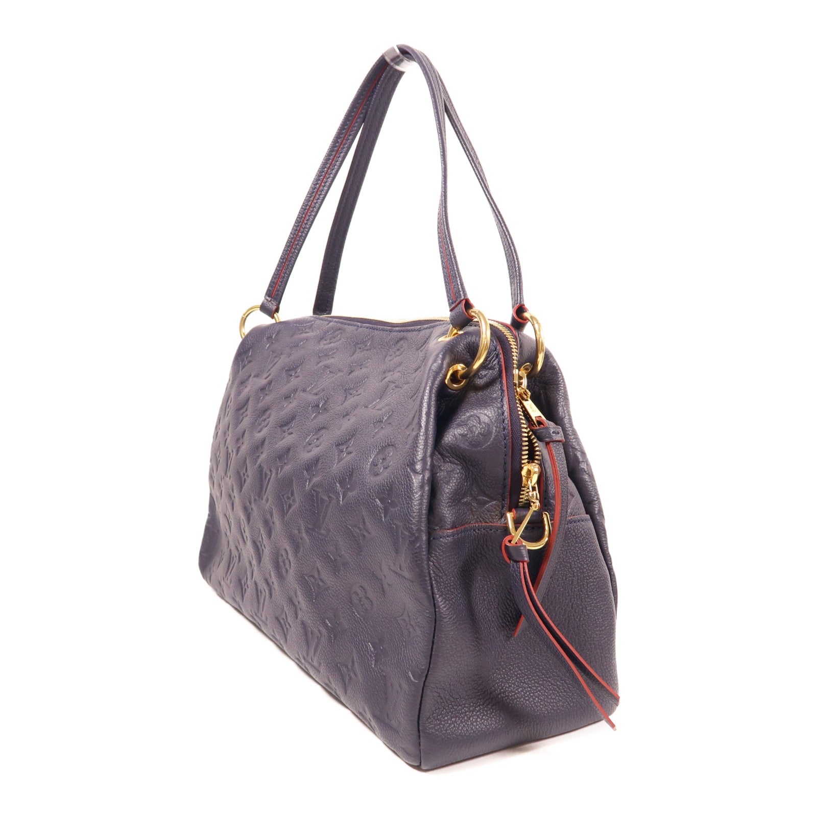 LOUIS VUITTON Monogram Empreinte Ponthieu PM金扣手挽肩背兩用袋