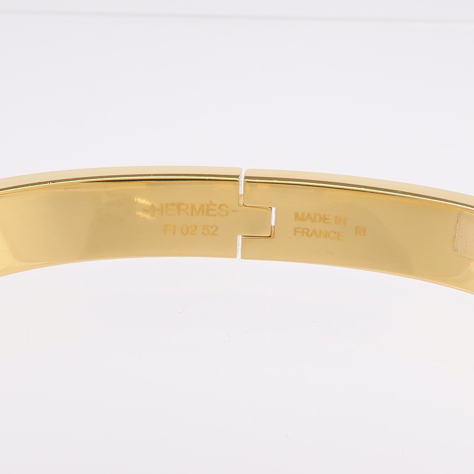 HERMES 金屬/琺瑯Mini Clic Chaine D'Ancre Bracelet手鐲
