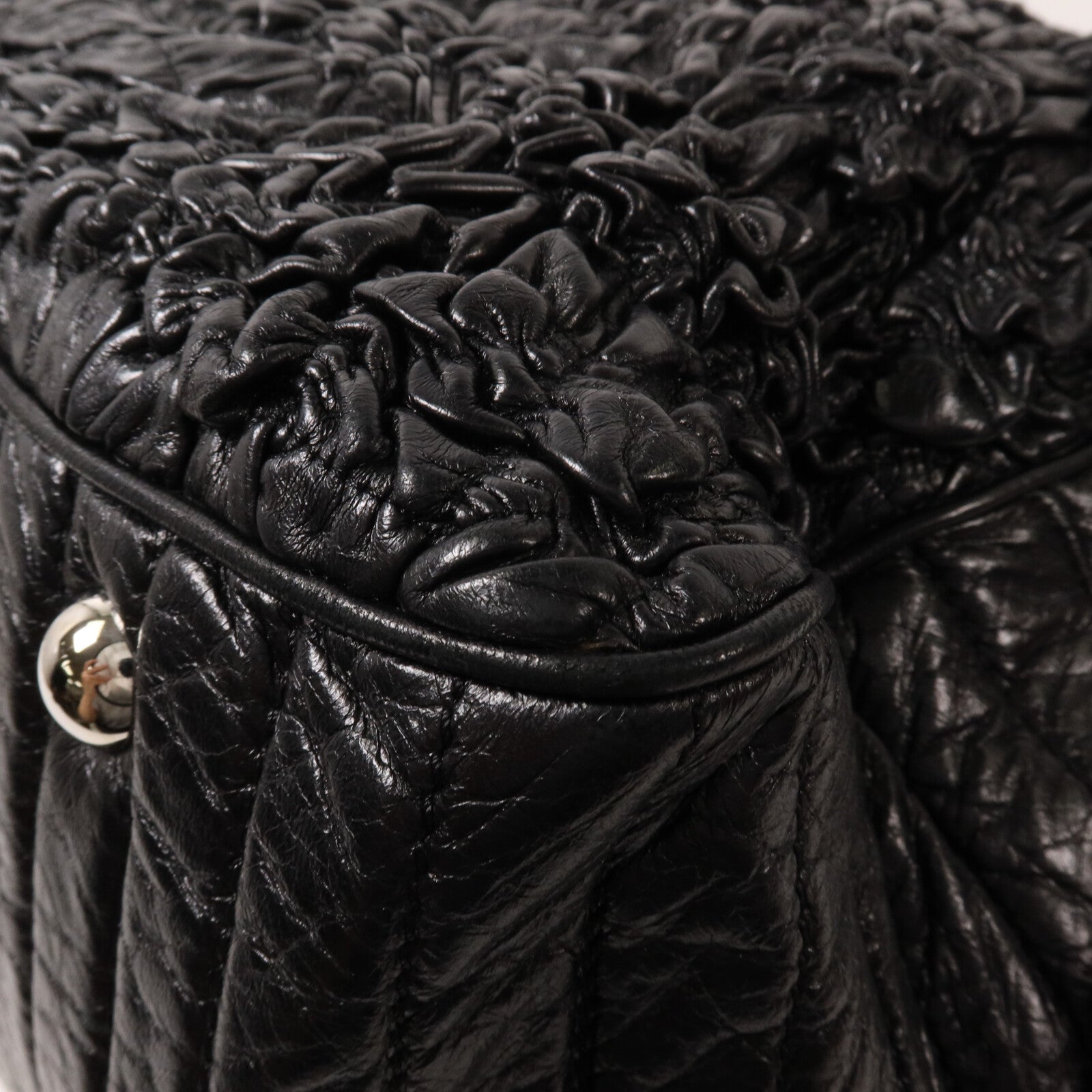 CHANEL 牛皮皮革Chain Shoulder Bag鏈帶肩背袋