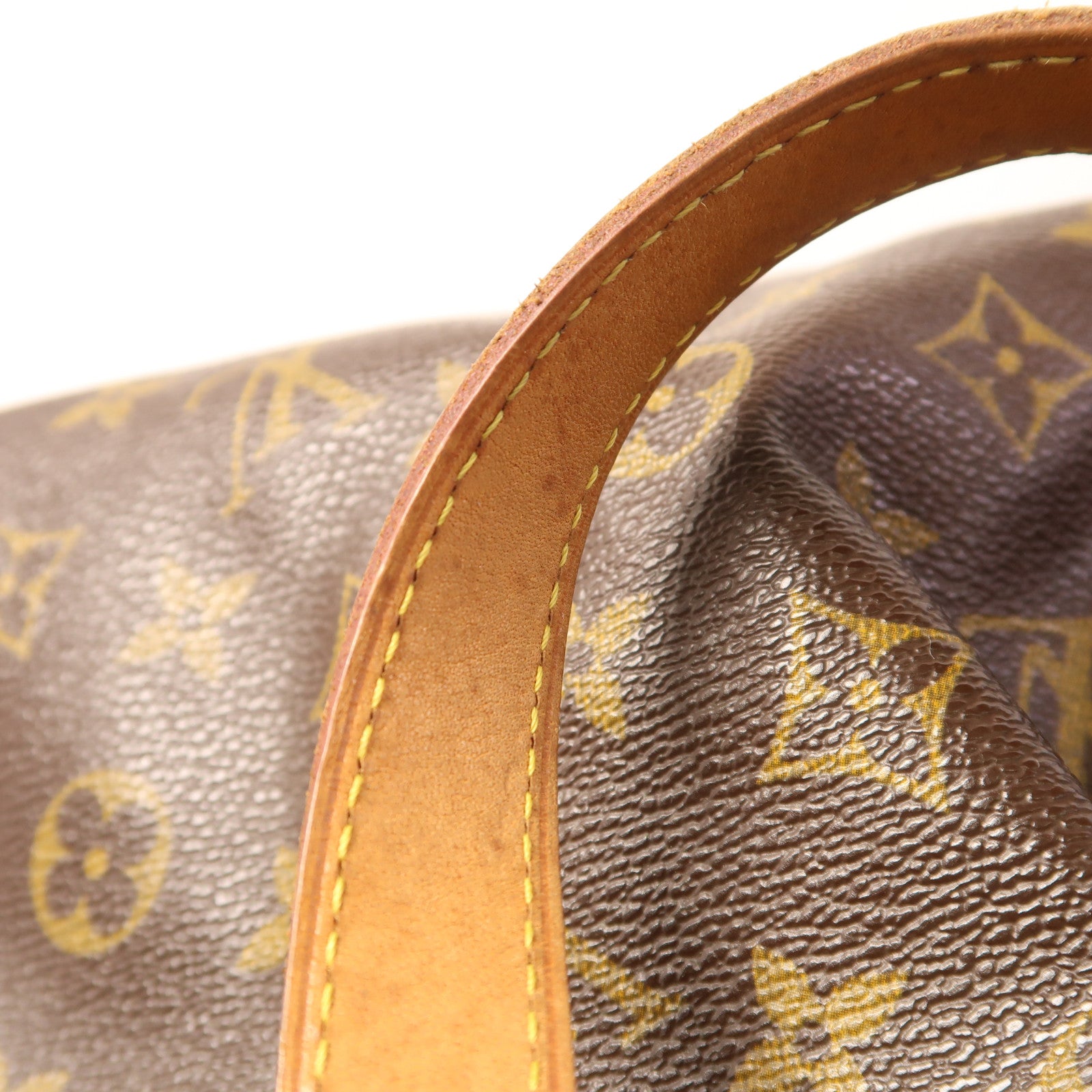 LOUIS VUITTON Monogram Palermo PM金扣手挽肩背兩用袋棕色