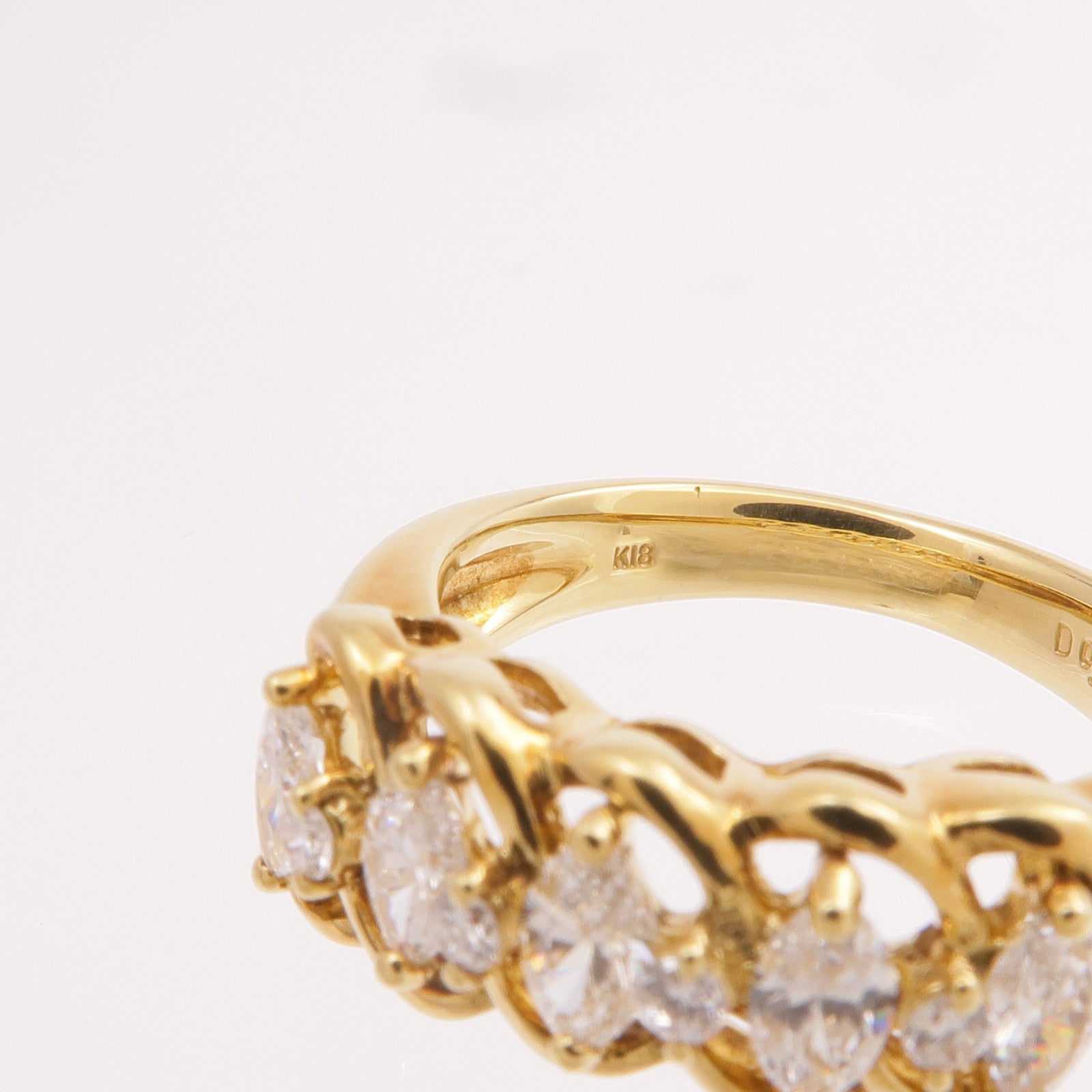 JEWELRY 18K黃金Diamond Ring鑽石戒指US#6