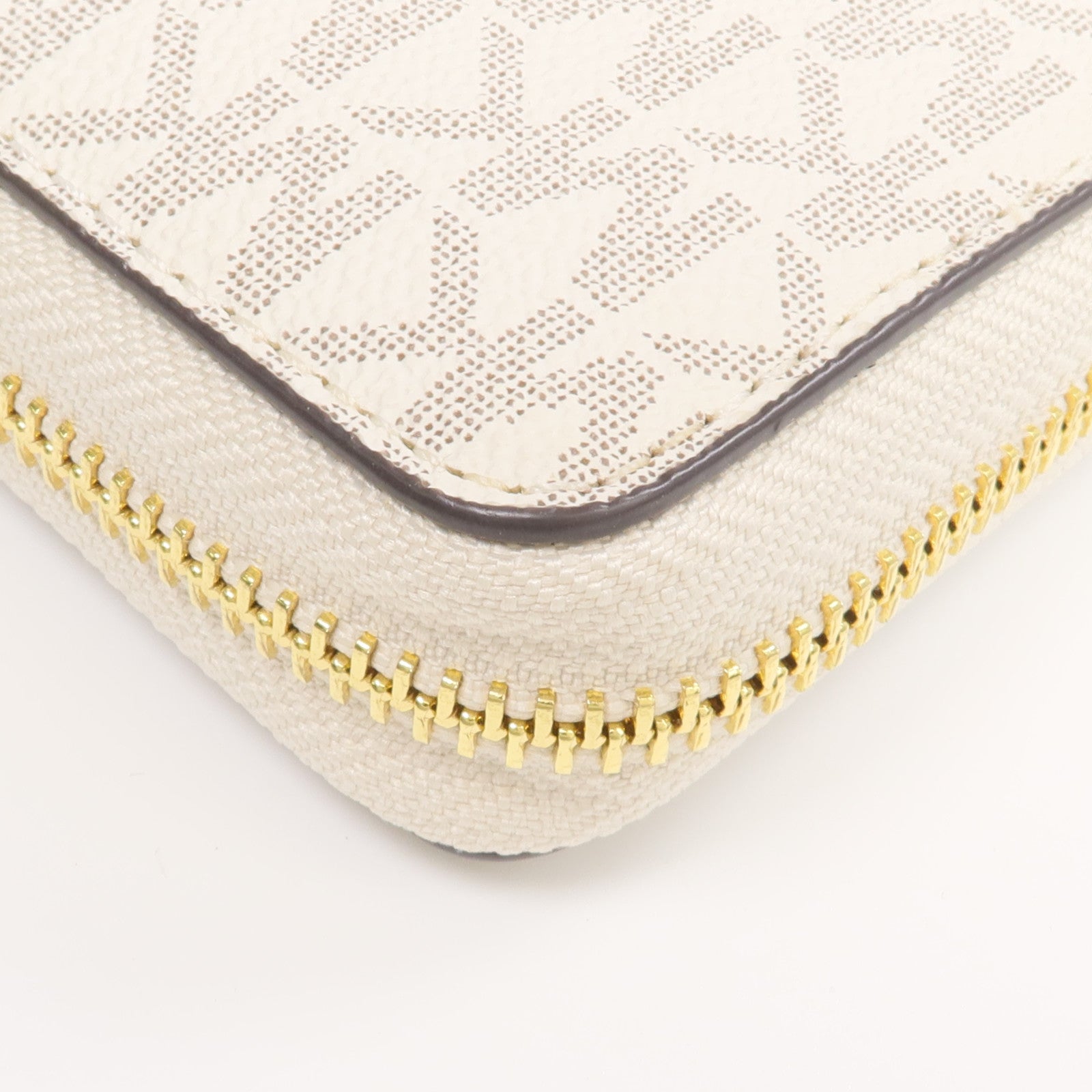 Michael Kors 塗層帆布Long Wallet金扣長錢包