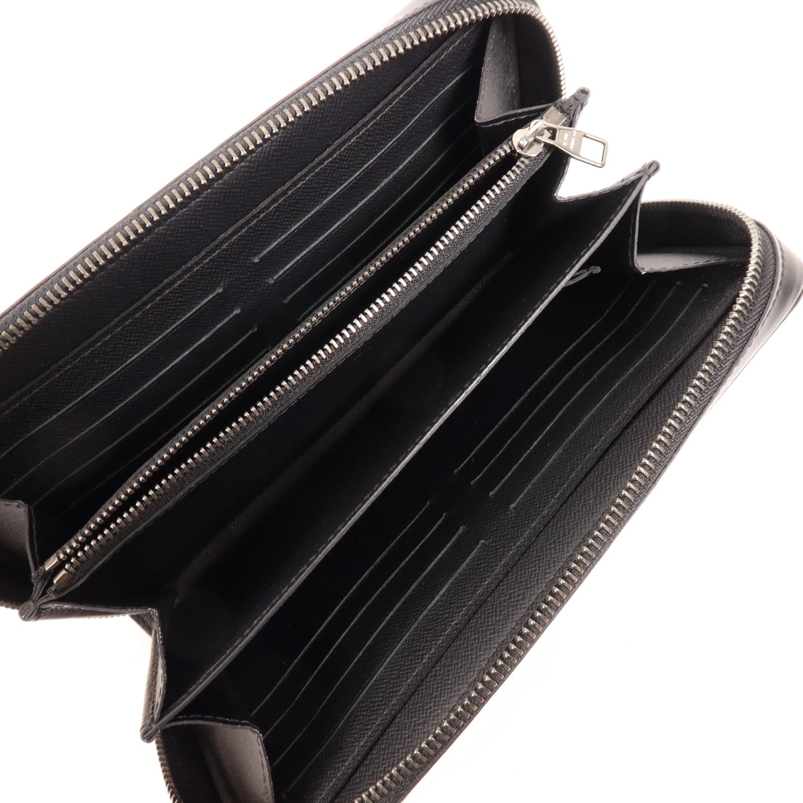 LOUIS VUITTON Monogram Eclipse Zippy XL Wallet銀扣長錢包