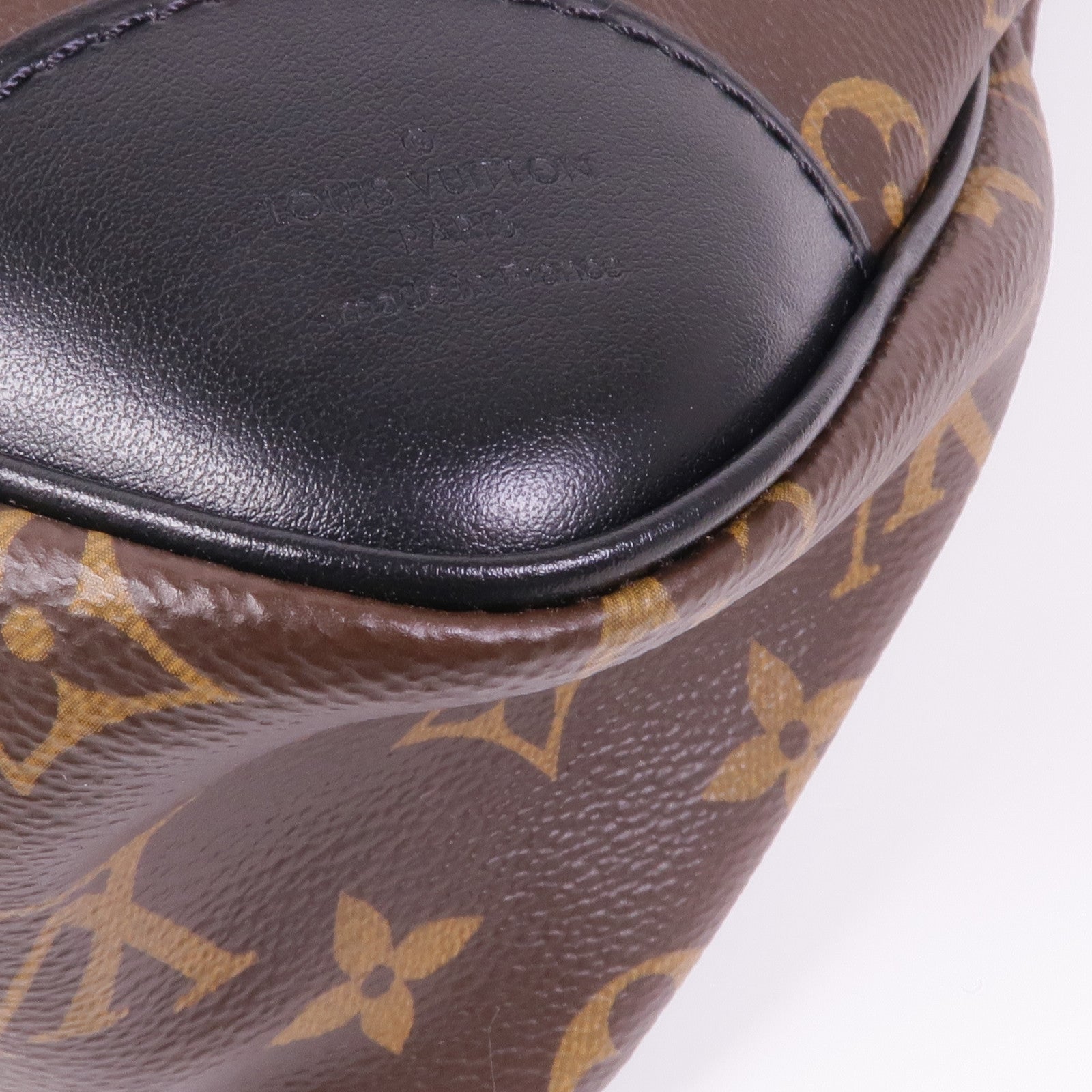LOUIS VUITTON LV GHW Odeon MM Shoulder Bag M45352 Monogram Brown