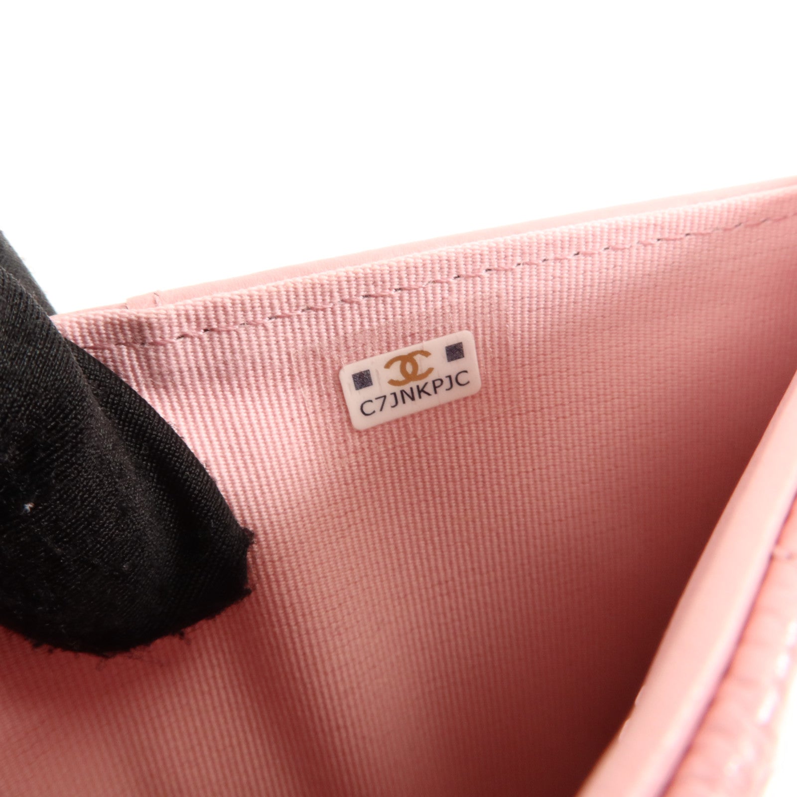 CHANEL 牛皮皮革Classic Medium Flap Wallet金扣錢包