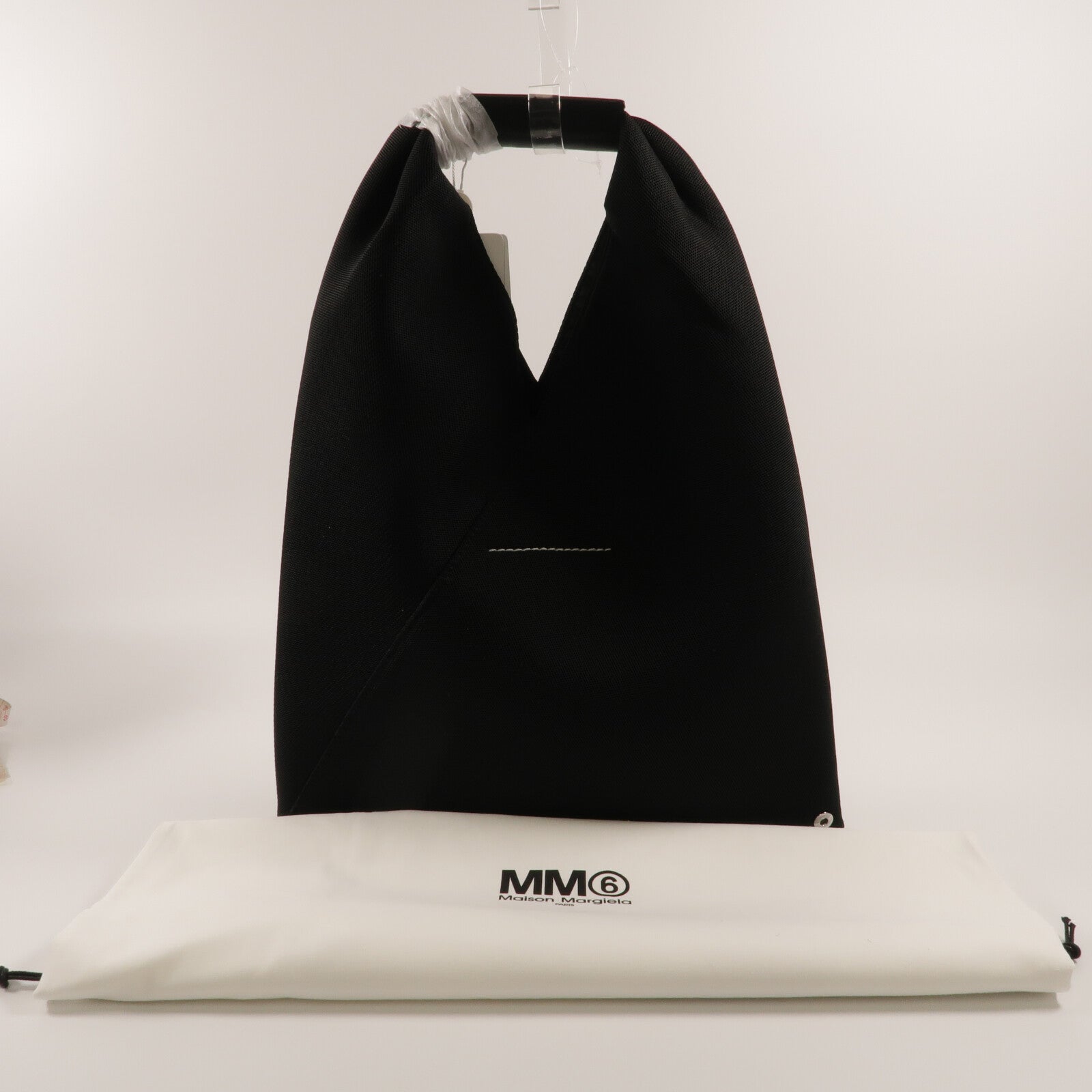 MM6 聚酯纖維/牛皮皮革MM6 Classic Japanese Bag S肩背袋