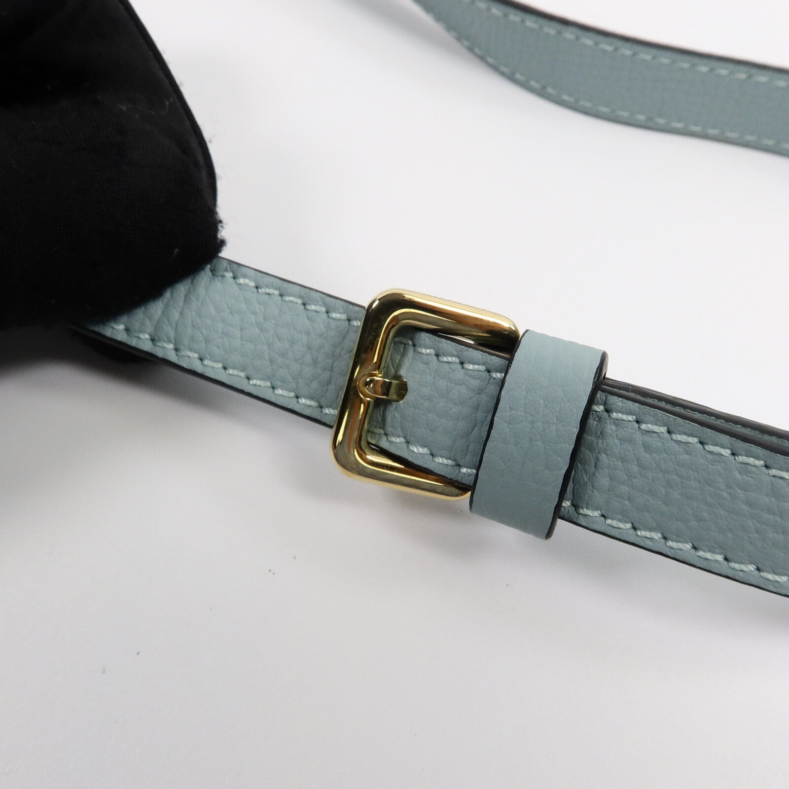 LOEWE 牛皮皮革Mini Gate Dual肩背袋