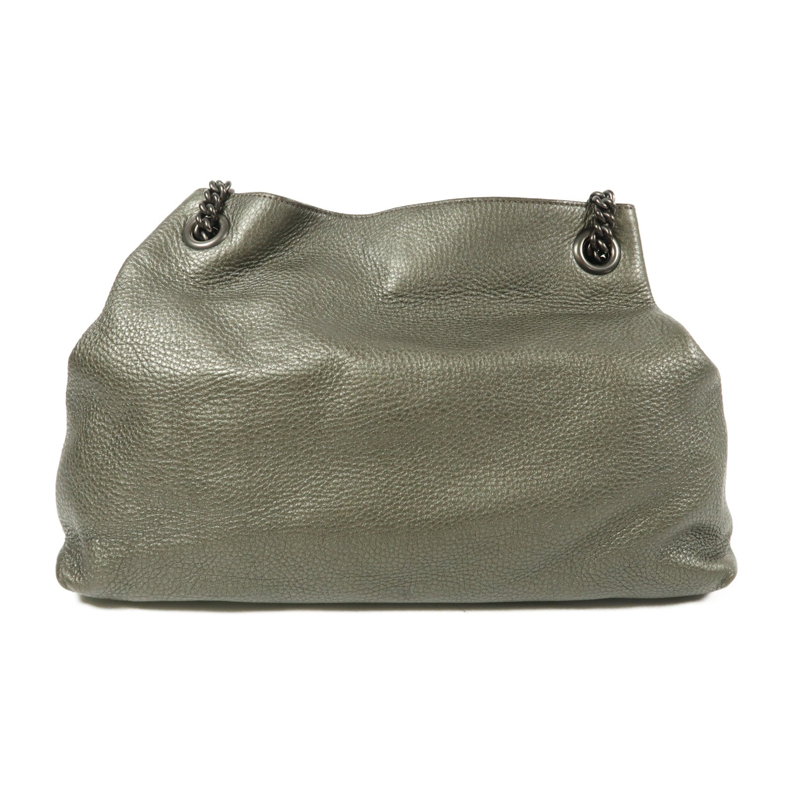 GUCCI 牛皮皮革Shoulder Bag鏈帶肩背袋