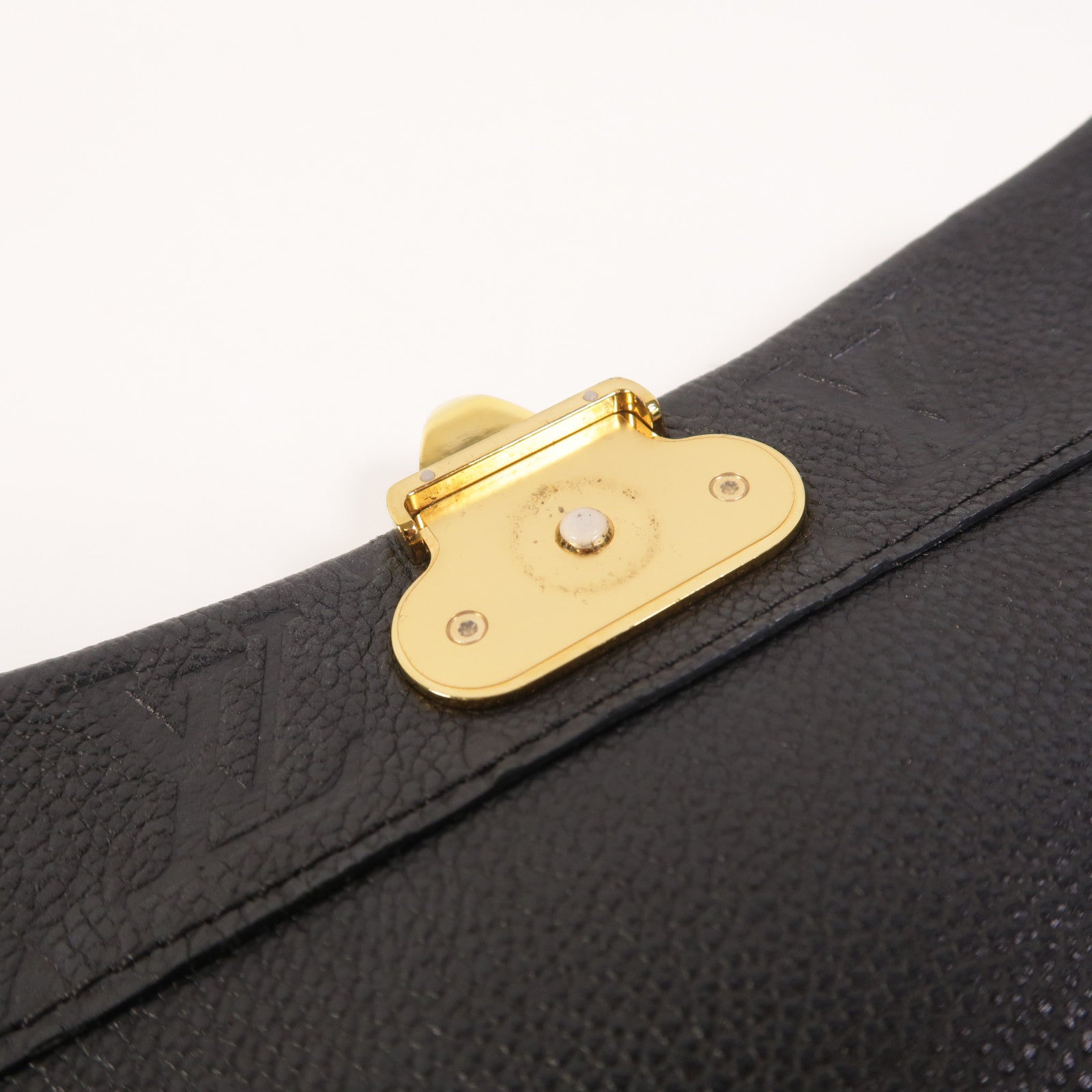 LOUIS VUITTON Monogram Empreinte Vavin BB金扣鏈帶肩背袋