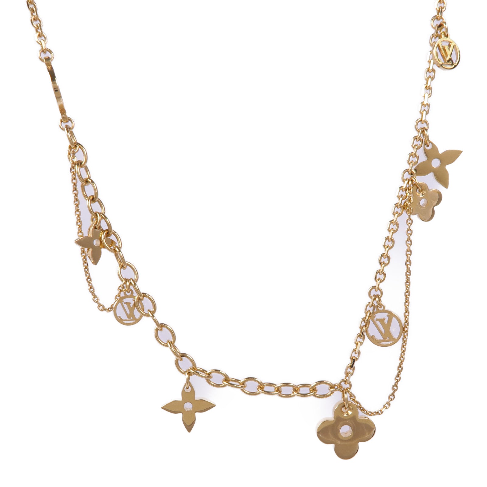LOUIS VUITTON 金屬Blooming Supple Necklace項鍊