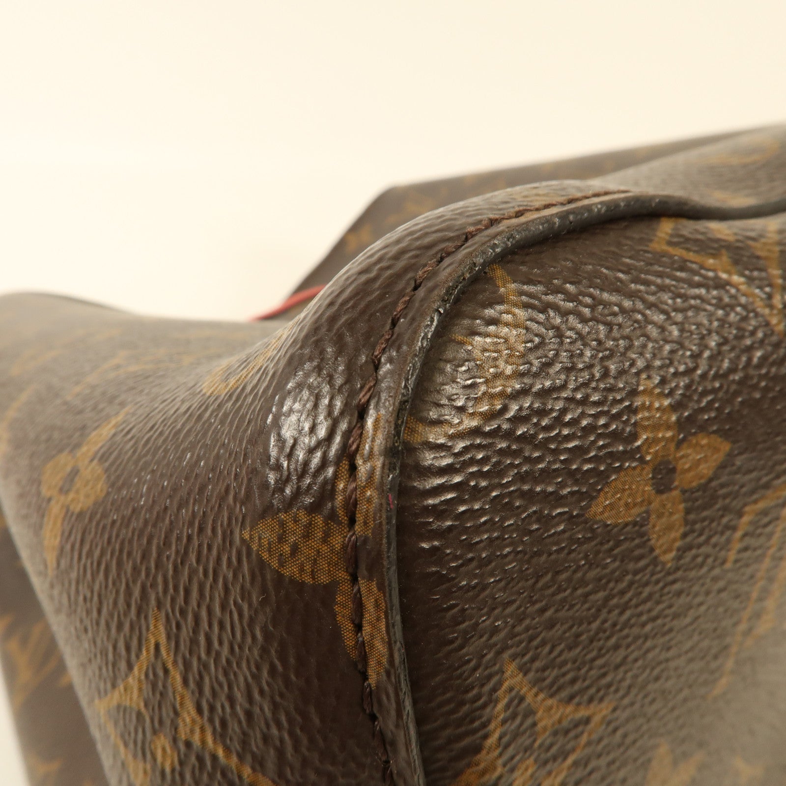 LOUIS VUITTON Monogram Neo Noe Bucket Bag金扣肩背袋Coquelicot