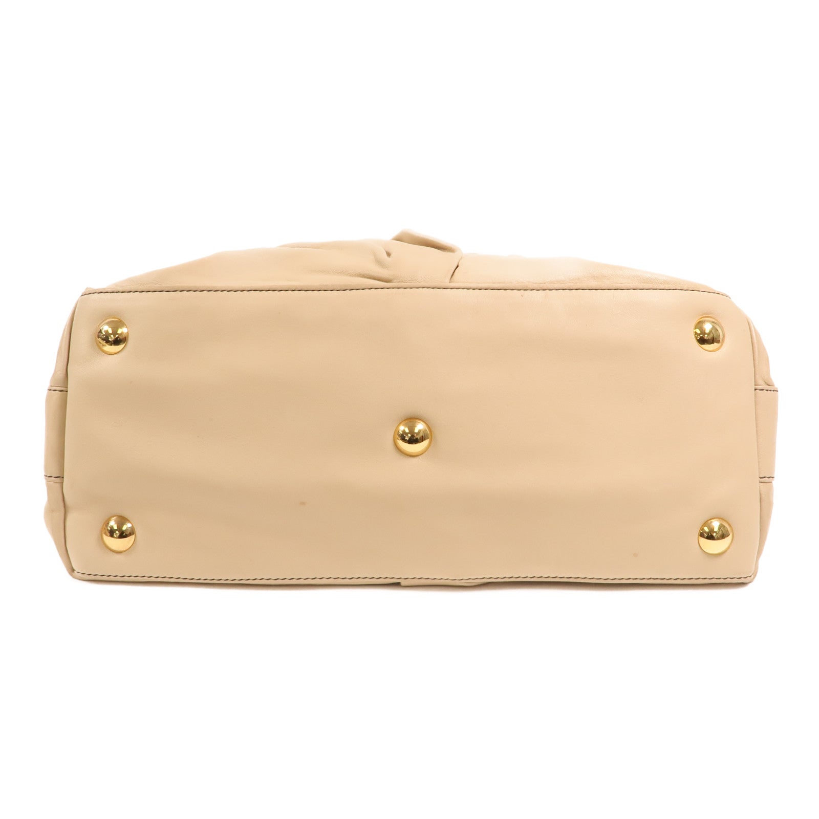 Valentino 羊皮皮革Shoulder Bag金扣肩背袋