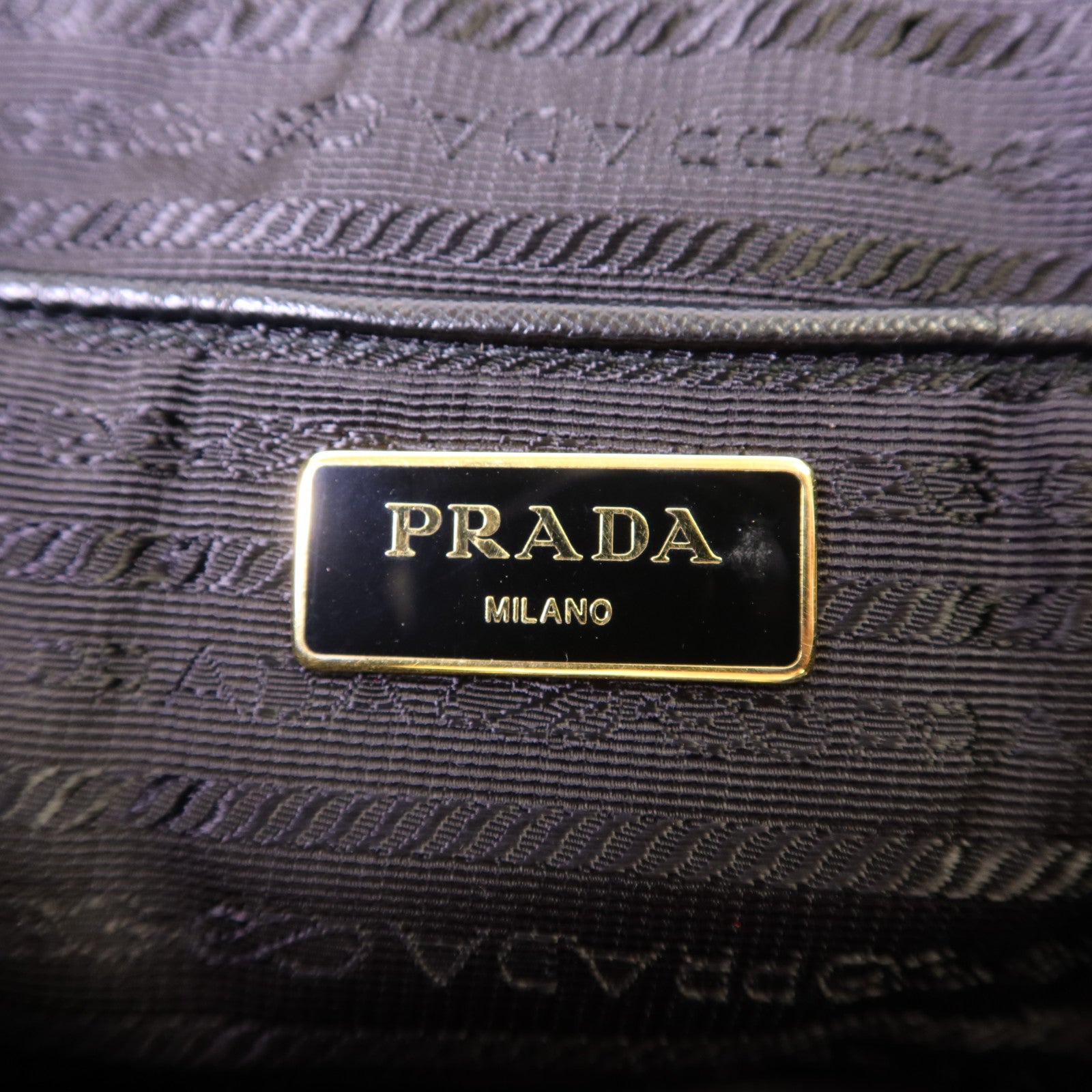 PRADA 尼龍Robot Rucksack銀扣背包1BZ032