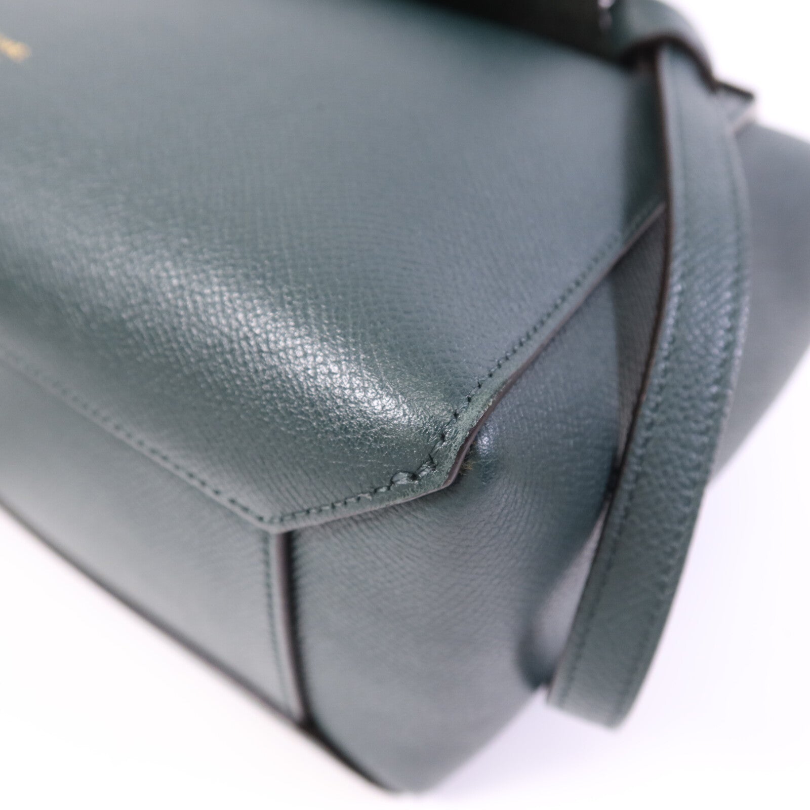 CELINE 牛皮皮革Micro Belt Bag金扣手挽肩背兩用袋