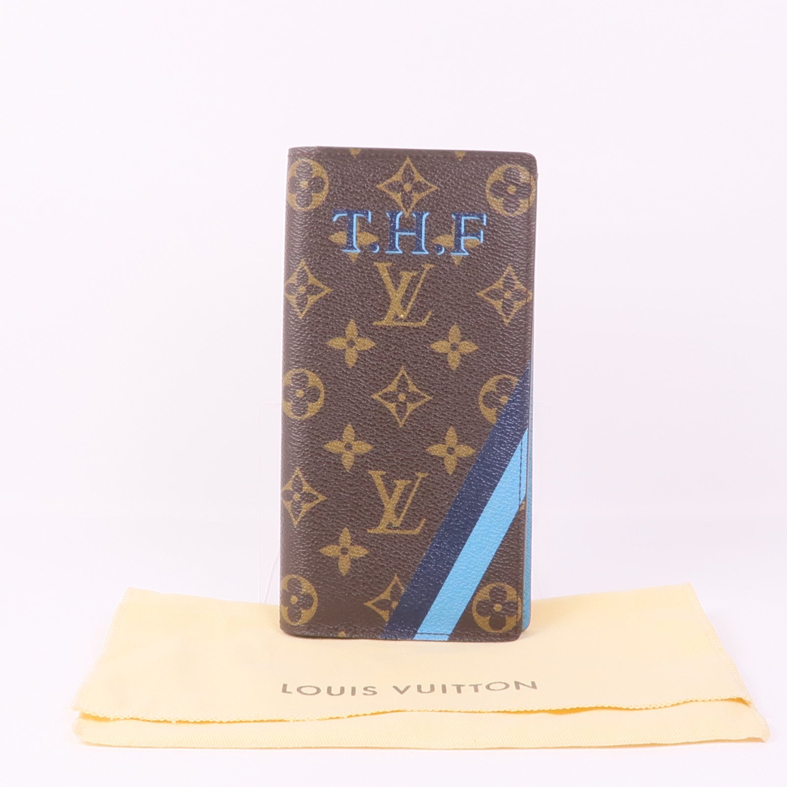 LOUIS VUITTON Monogram Brazza Wallet金扣長錢包
