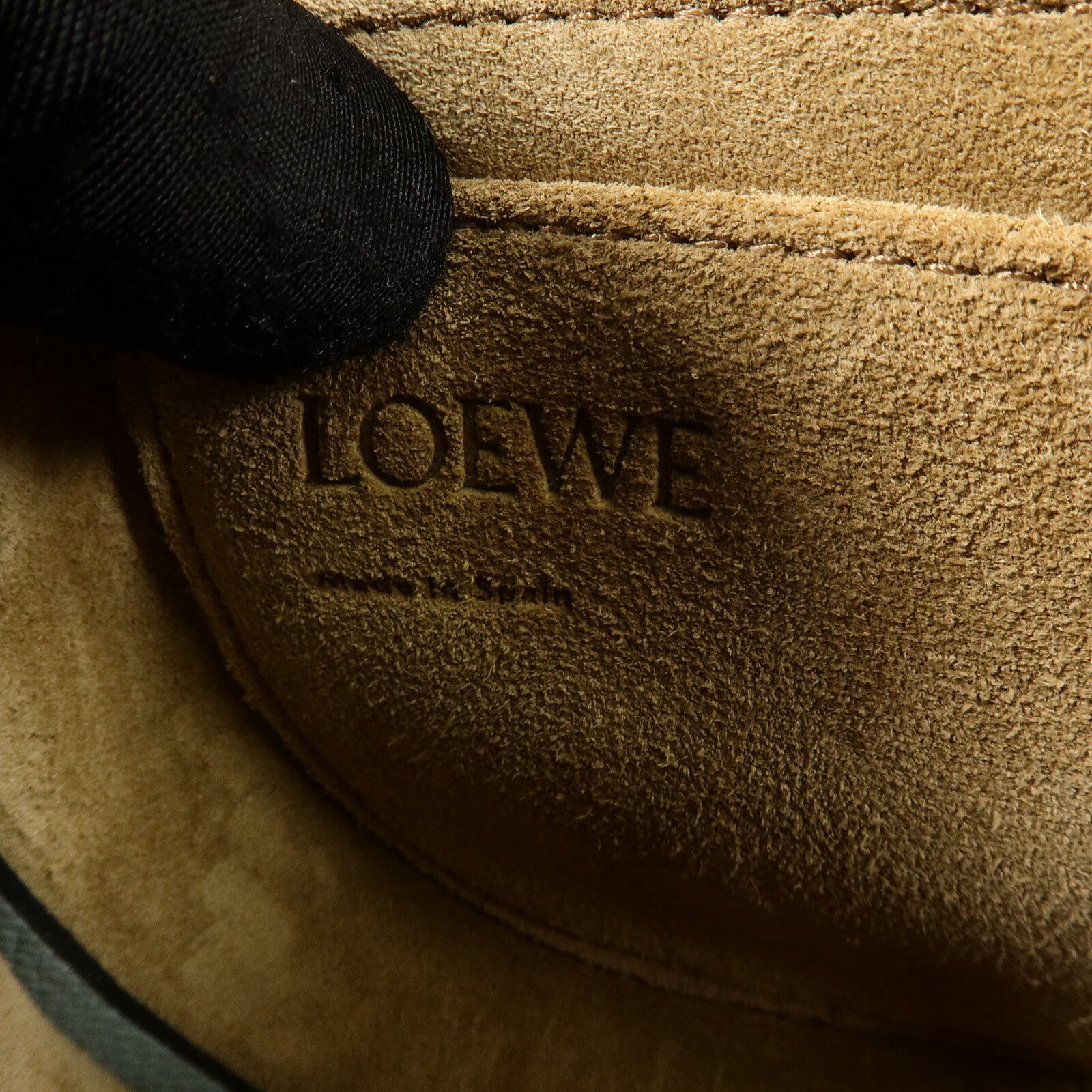 LOEWE 牛皮皮革Mini Gate Dual肩背袋