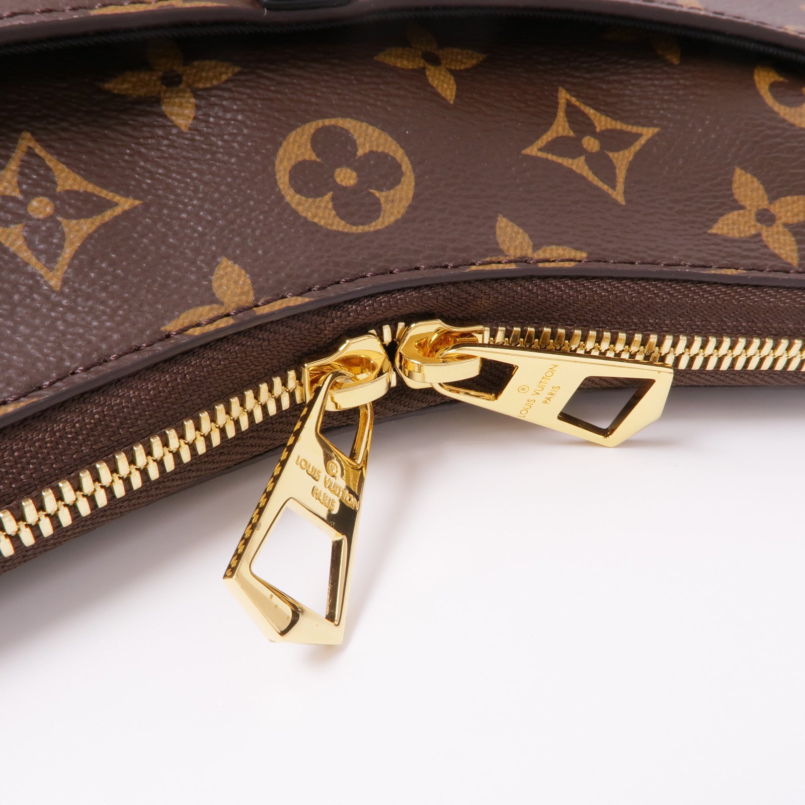 LOUIS VUITTON LV GHW Odeon MM Shoulder Bag M45352 Monogram Brown