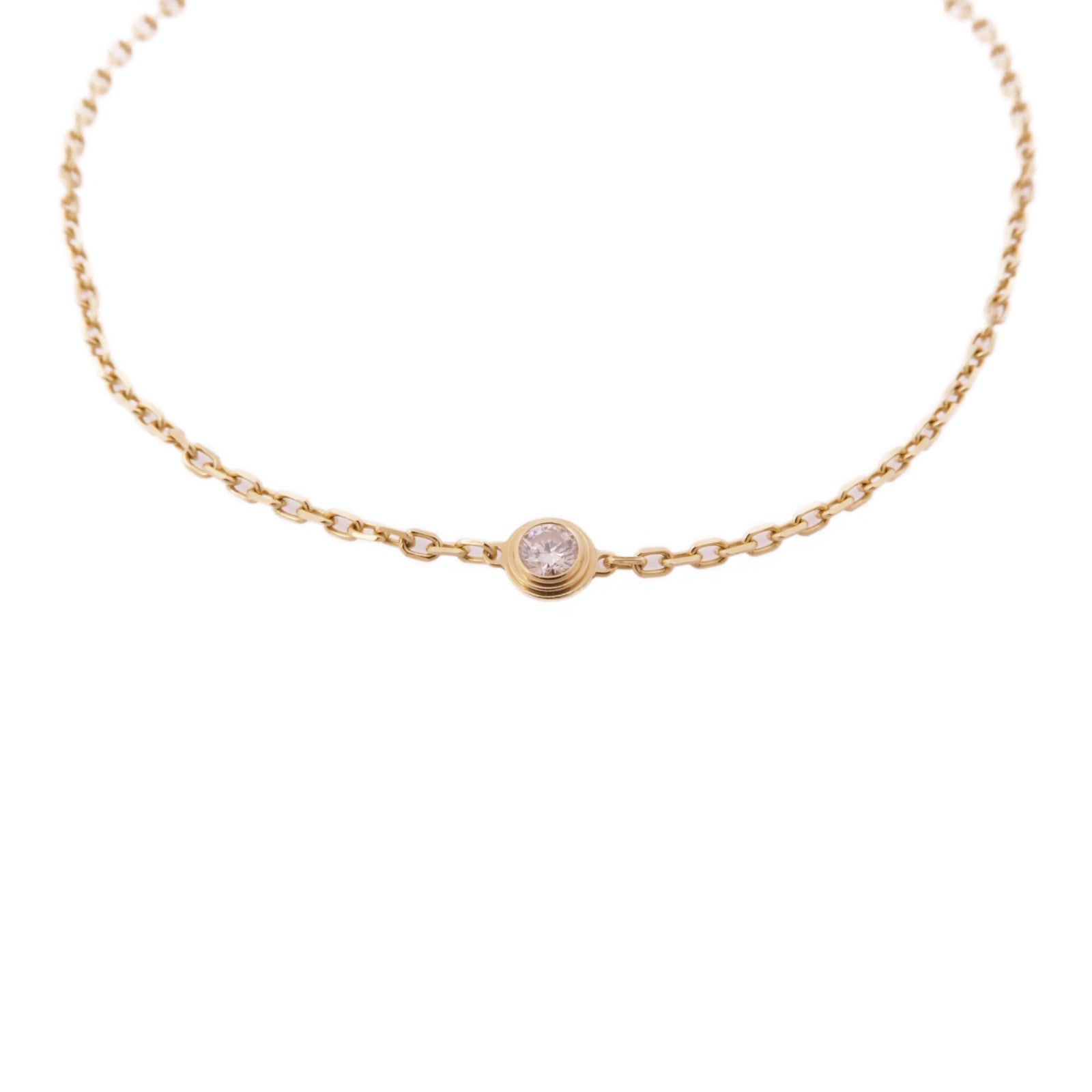 CARTIER 18K玫瑰金Diamond Bracelet鑽石手鏈