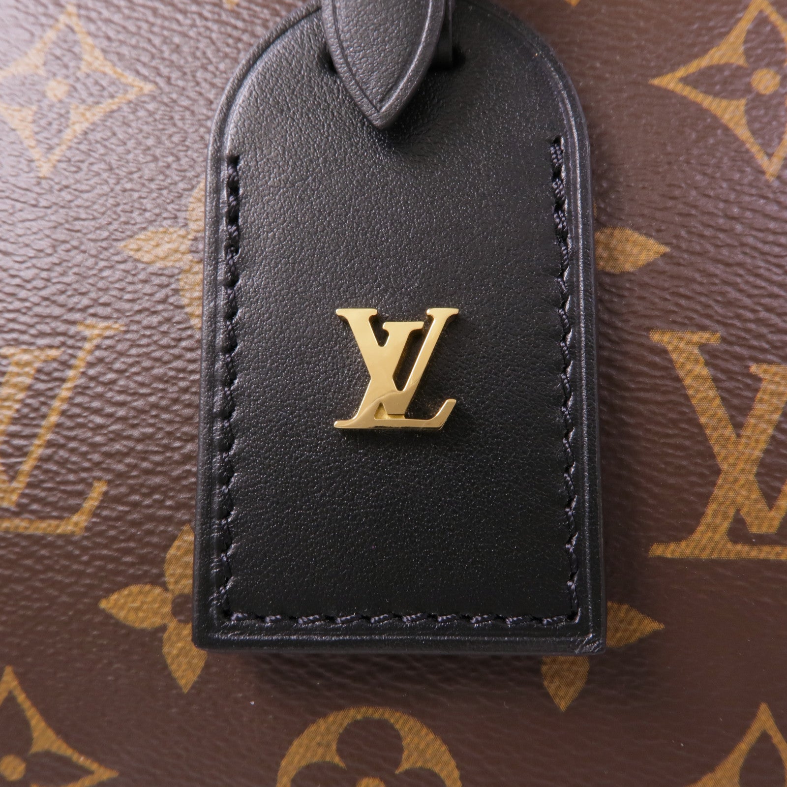 LOUIS VUITTON LV GHW Odeon MM Shoulder Bag M45352 Monogram Brown