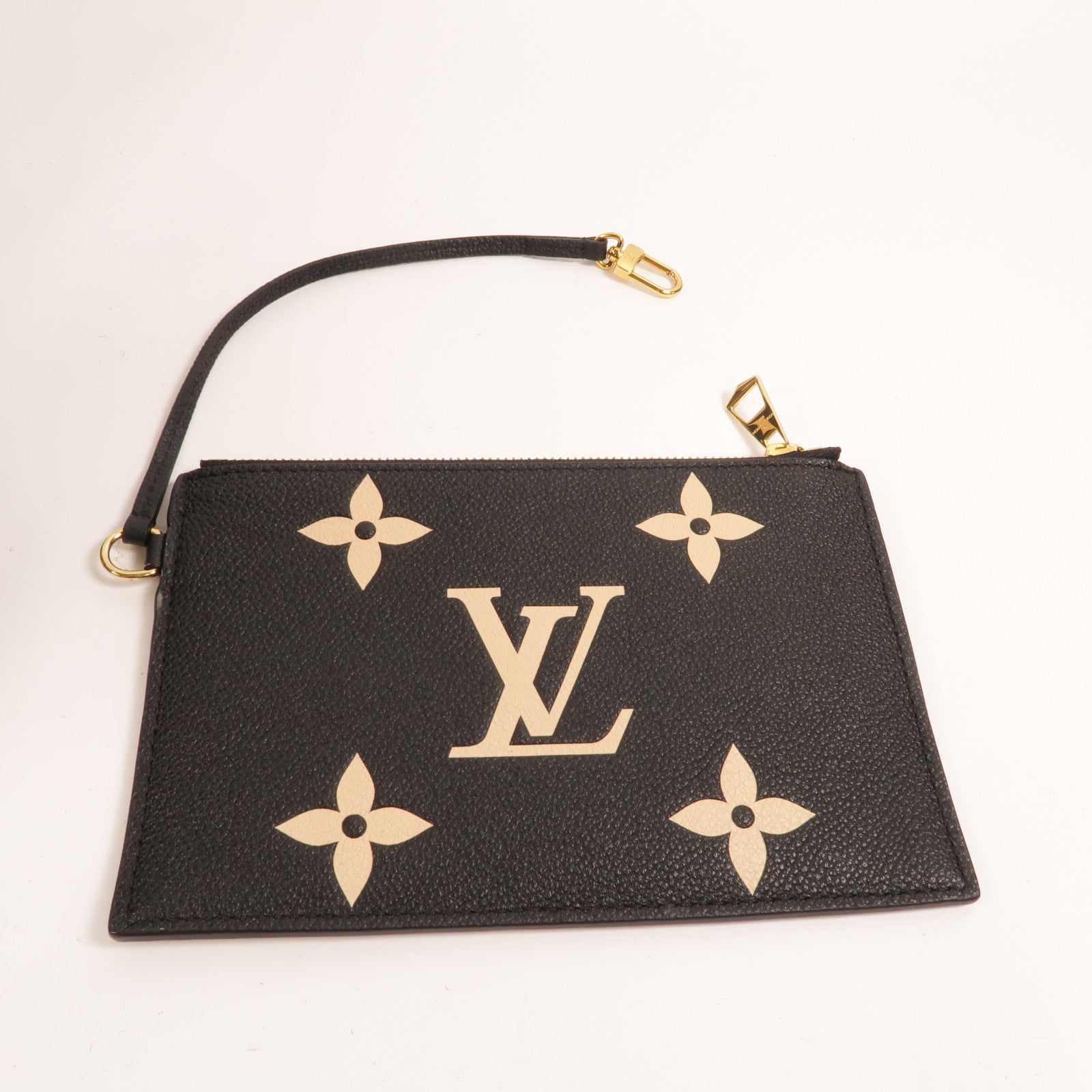 LOUIS VUITTON Monogram Empreinte Bicolor Neo Noe MM金扣手挽肩背兩用袋