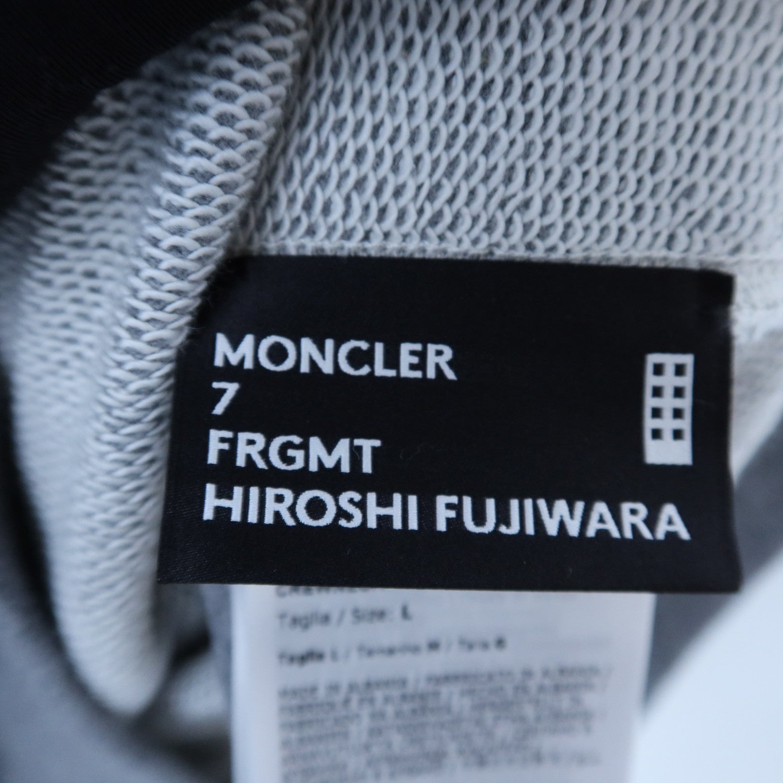 MONCLER 【激減優惠】Cotton 7 Moncler Fragment Hiroshi Fujiwara上衣