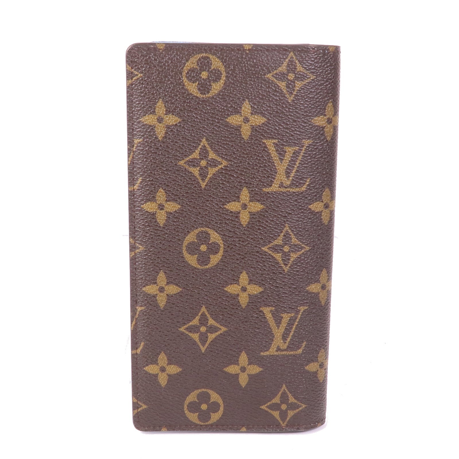 LOUIS VUITTON Monogram Brazza Wallet金扣長錢包