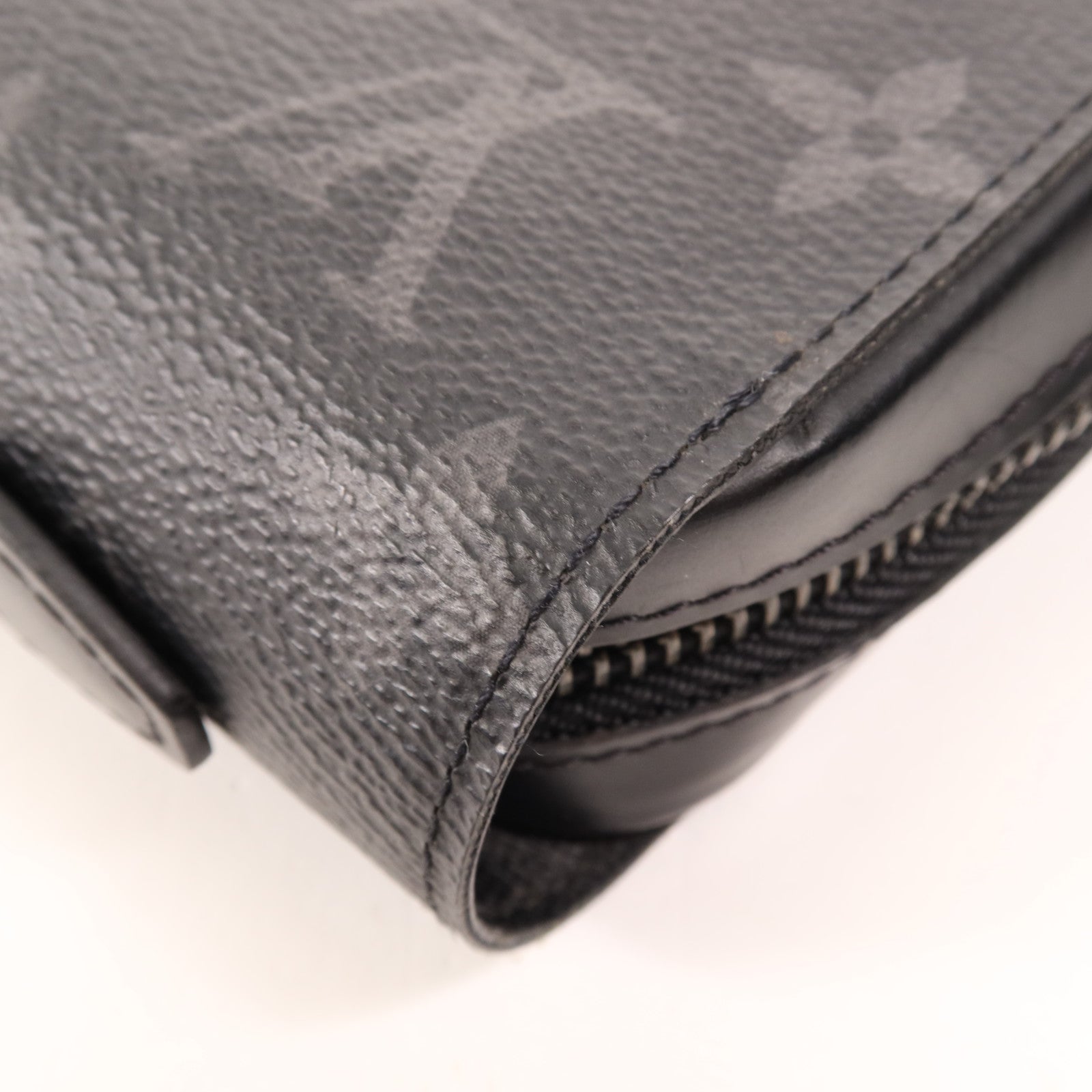 LOUIS VUITTON Monogram Eclipse Zippy XL Wallet銀扣長錢包