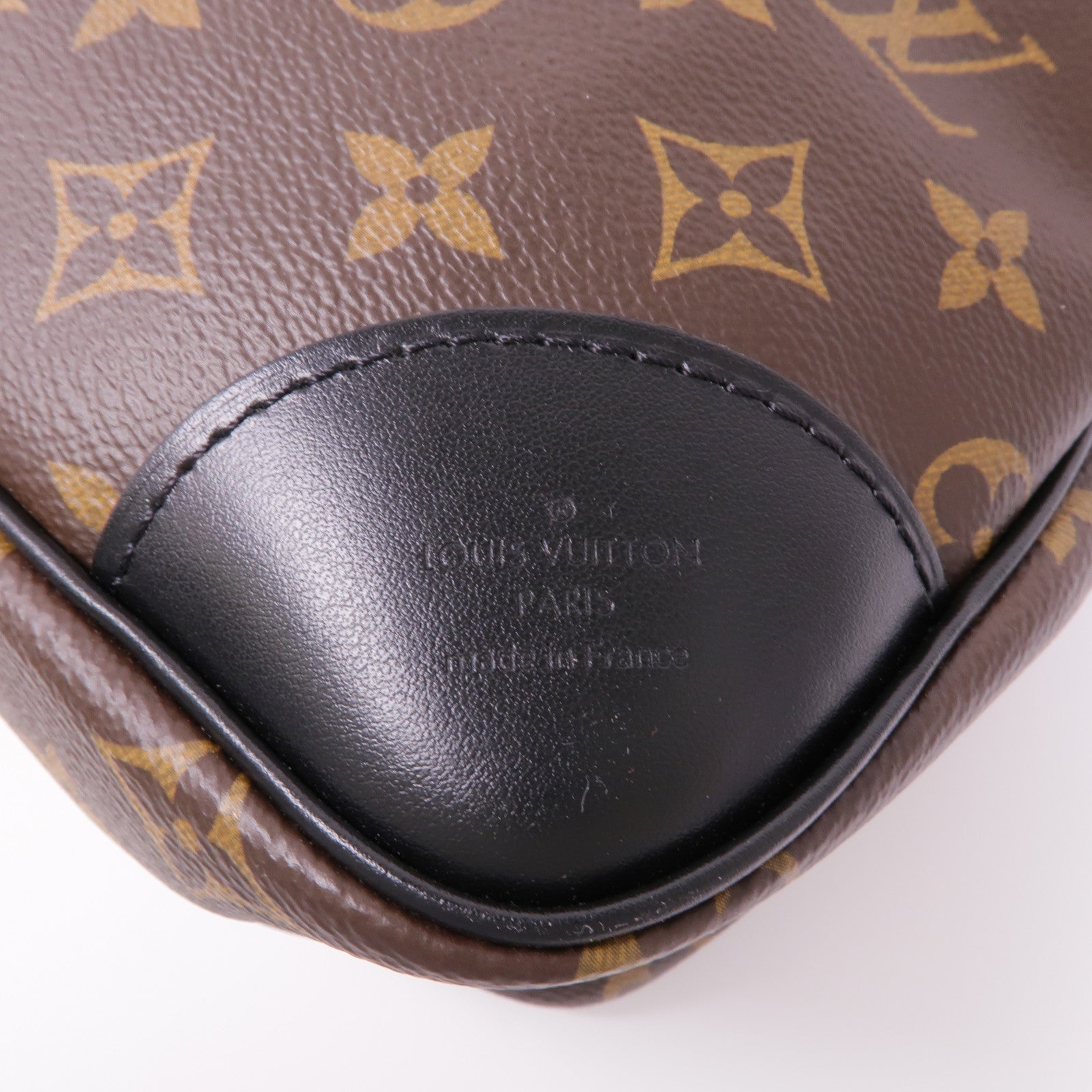LOUIS VUITTON LV GHW Odeon MM Shoulder Bag M45352 Monogram Brown