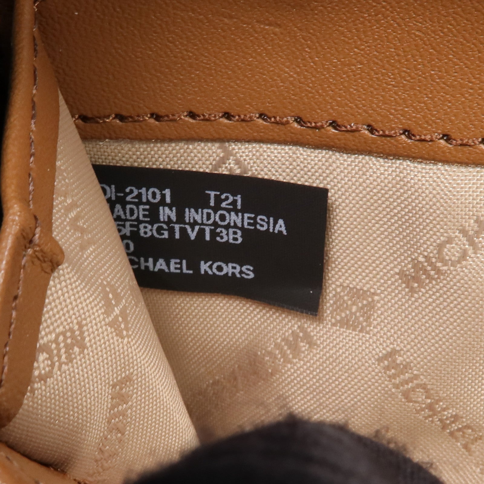 Michael Kors 塗層帆布Long Wallet金扣長錢包