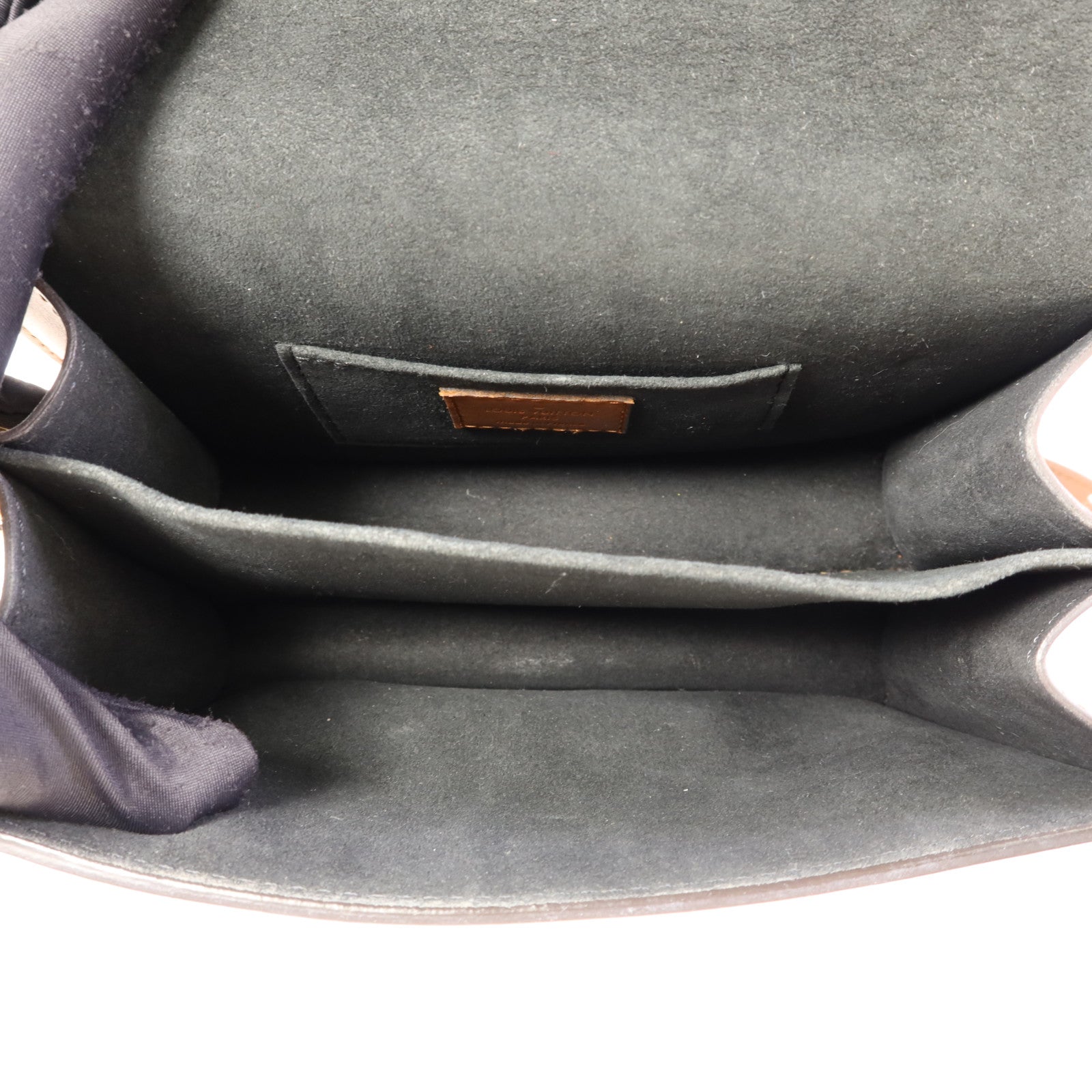 LOUIS VUITTON Monogram Reverse Mini Dauphine金扣肩背袋