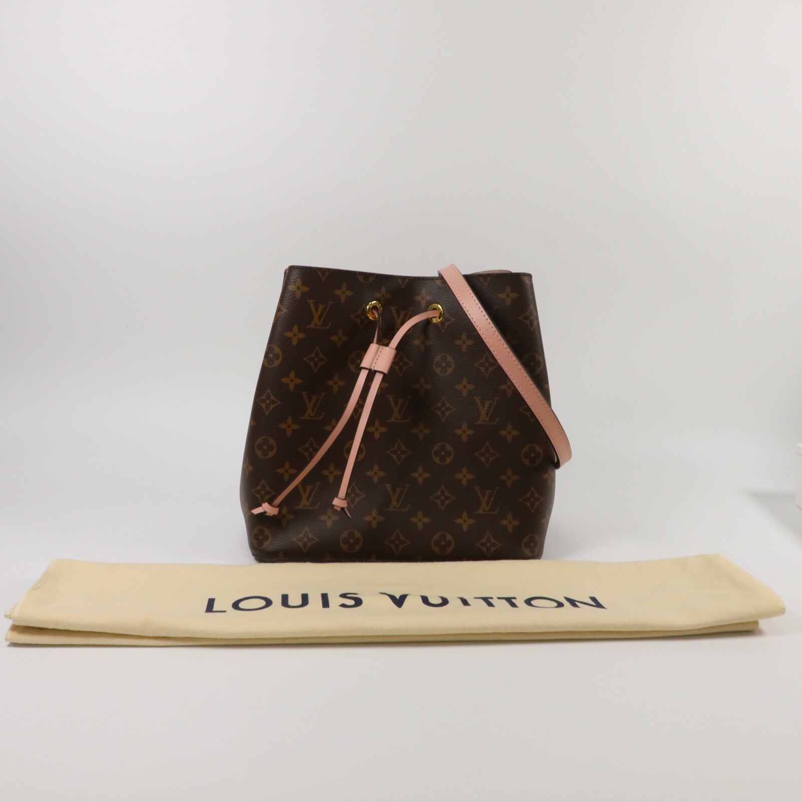 LOUIS VUITTON Monogram Neo Noe金扣手挽肩背兩用袋