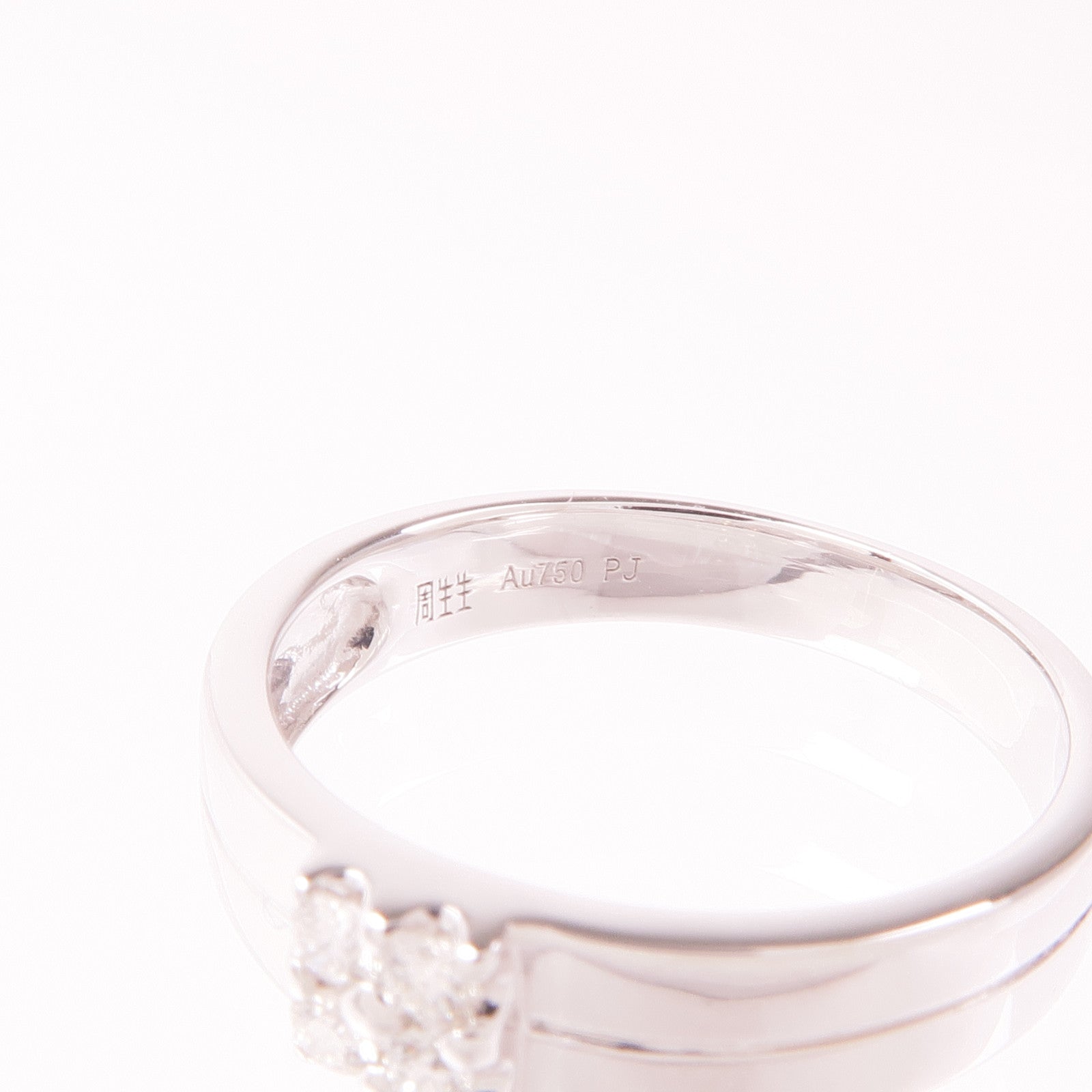 JEWELRY 18K白金Diamond Ring鑽石戒指US#5.25